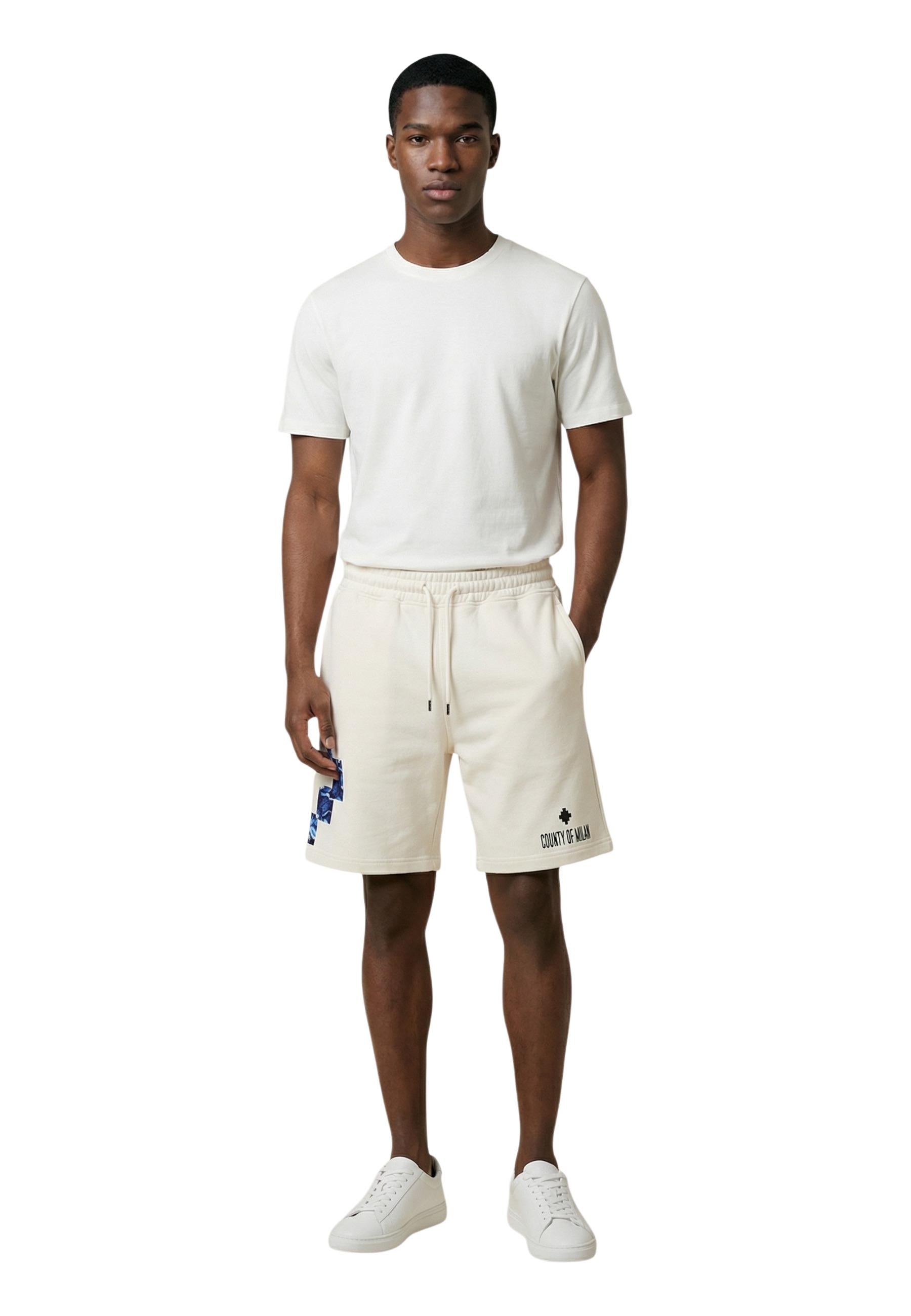 County Of Milan Vêtement homme Bermudas — white
