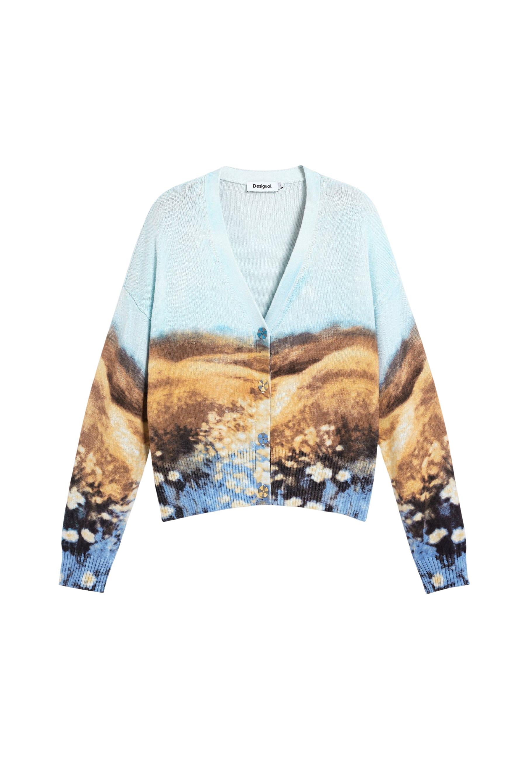 Desigual Vêtement femme Cardigans — light blue