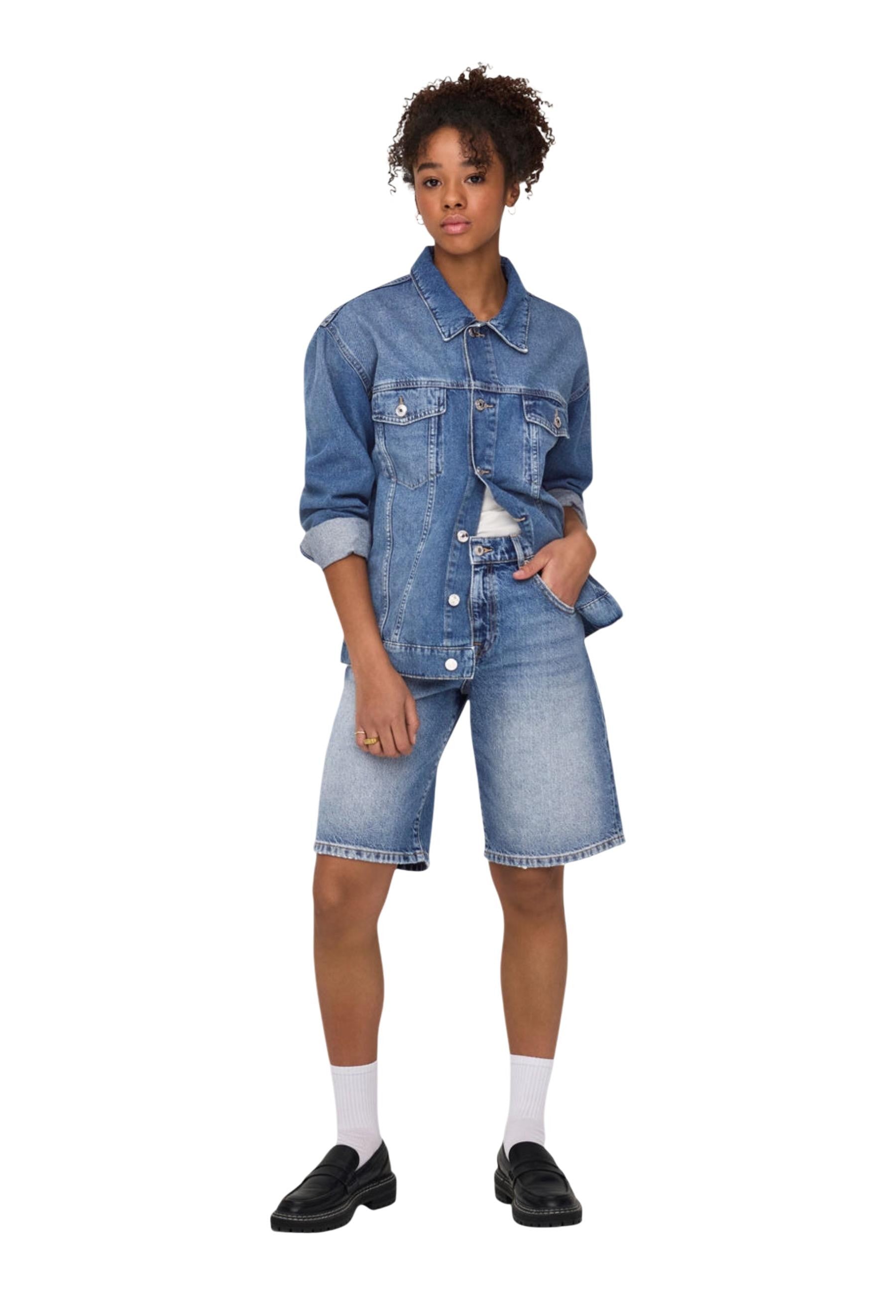 Only Short femme Shorts — blue