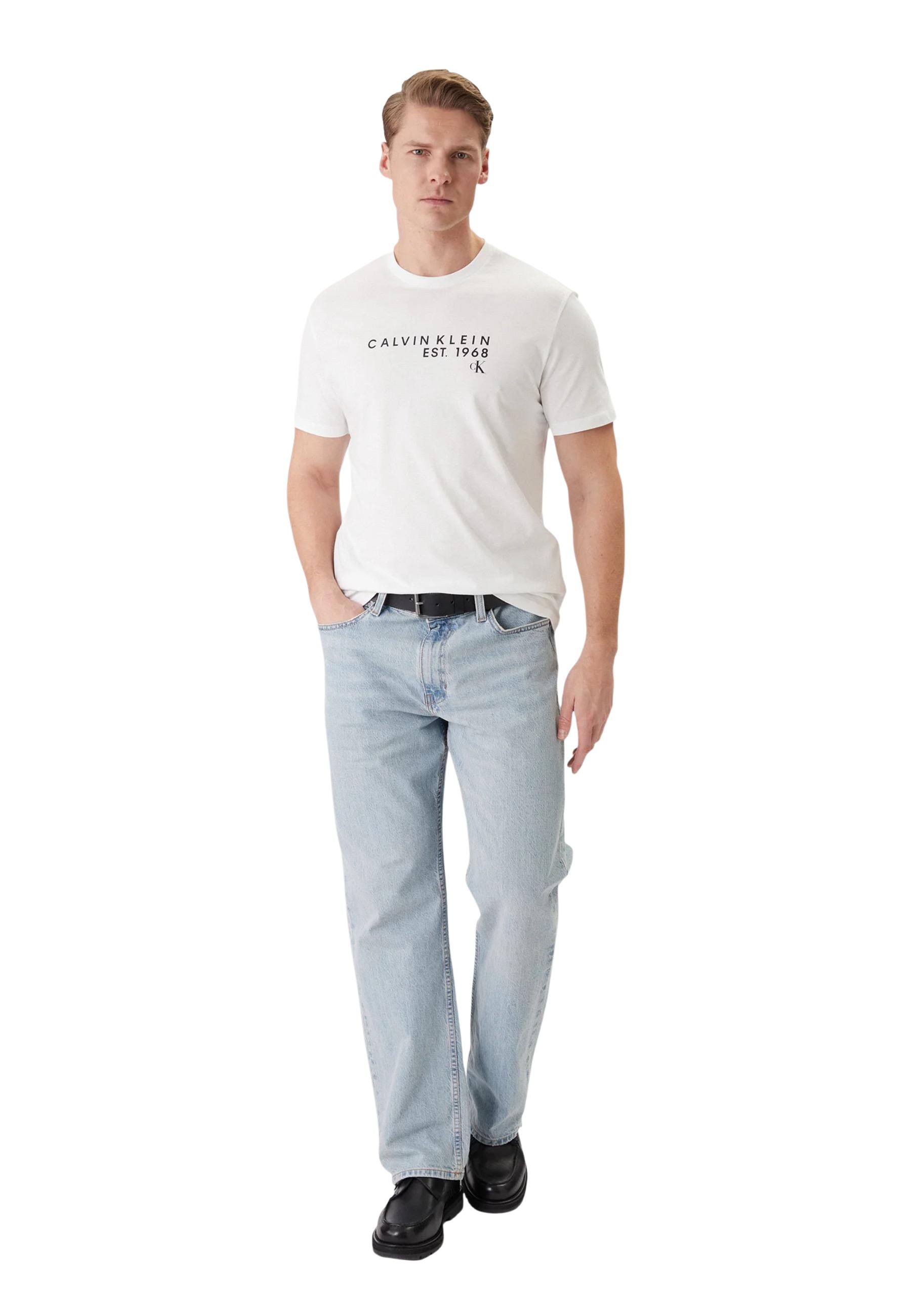 Calvin Klein T-shirt homme — white