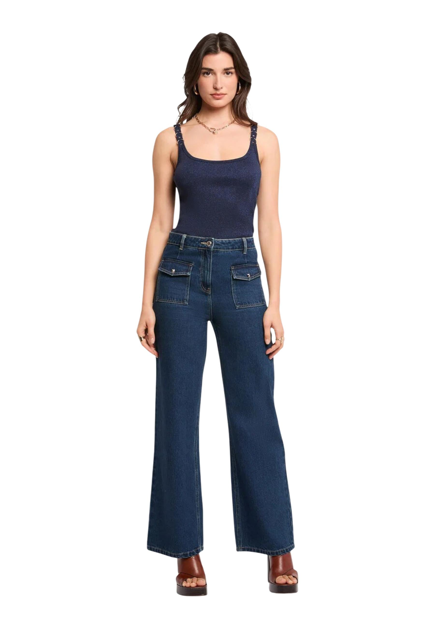 Morgan De Toi Vêtement femme Tops — blue