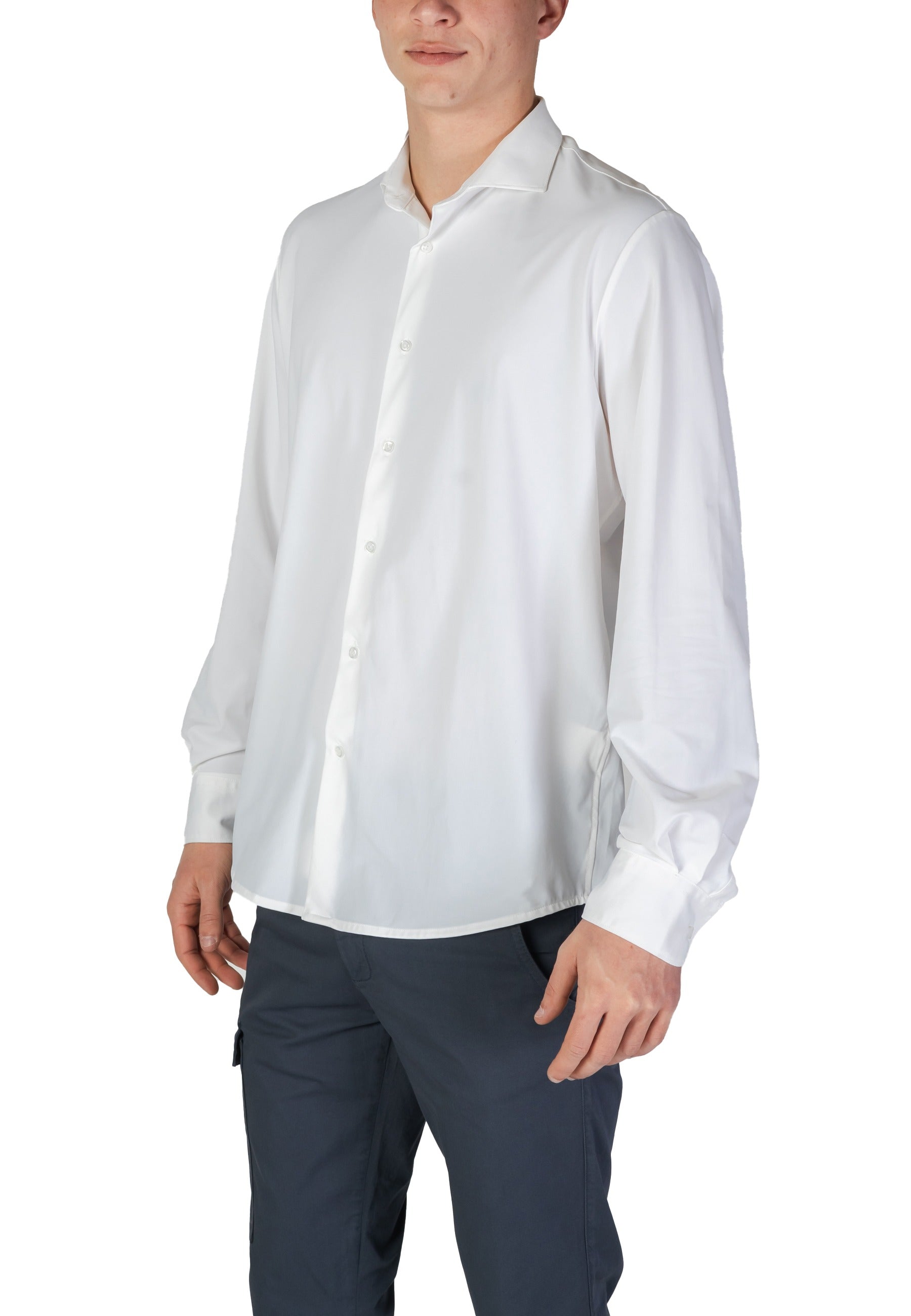 Fashion Brand Chemise homme Chemises — white