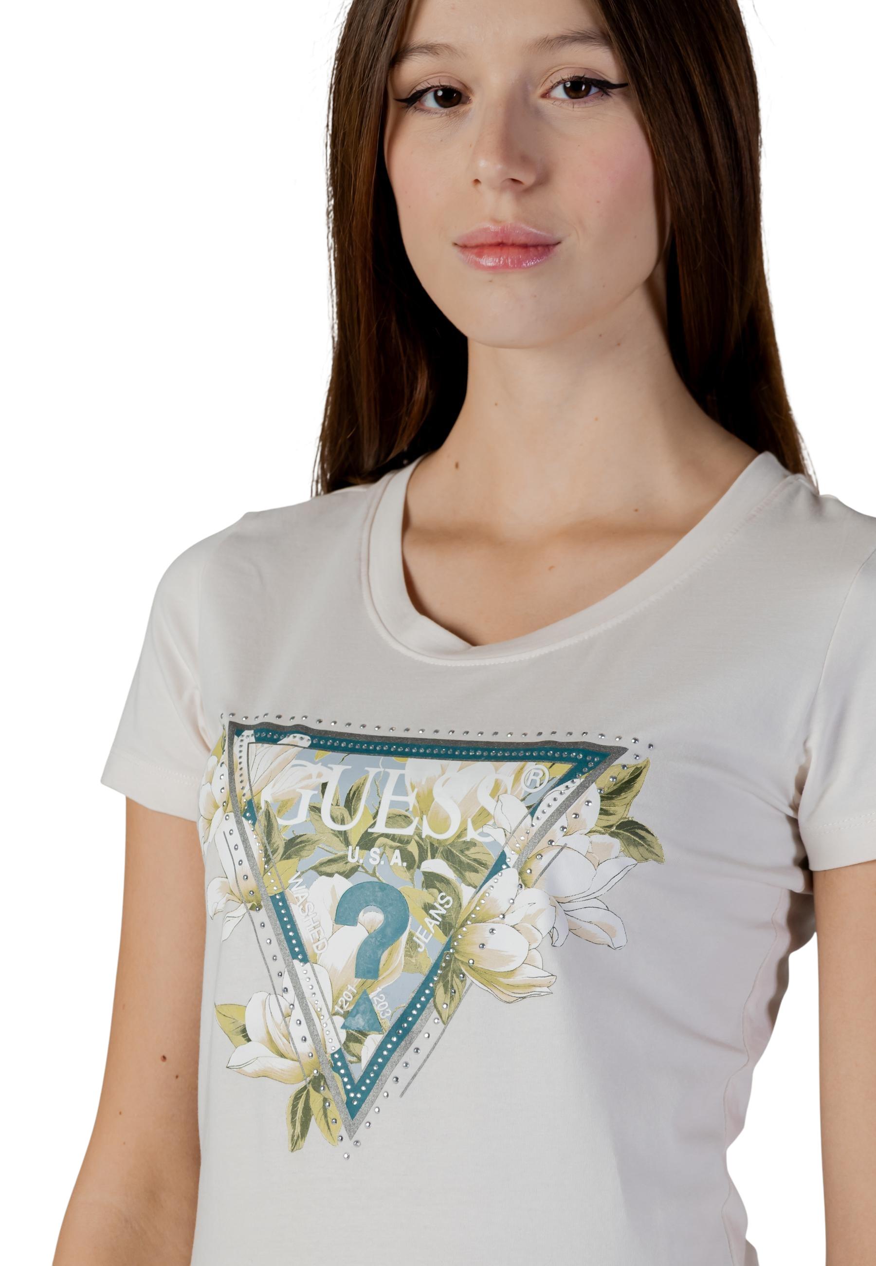 Guess T-shirt femme — beige