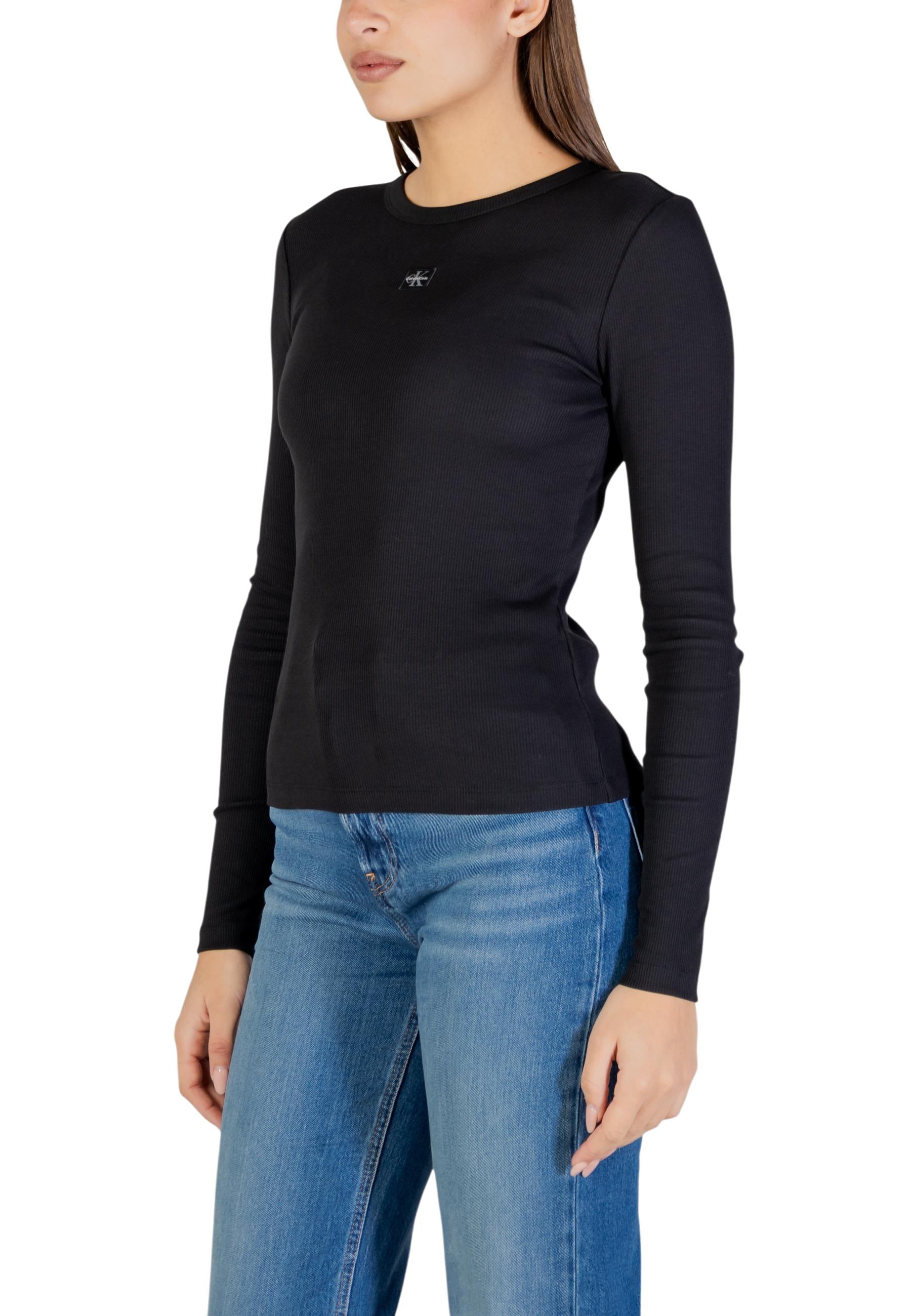 Calvin Klein Jeans T-shirt femme — black