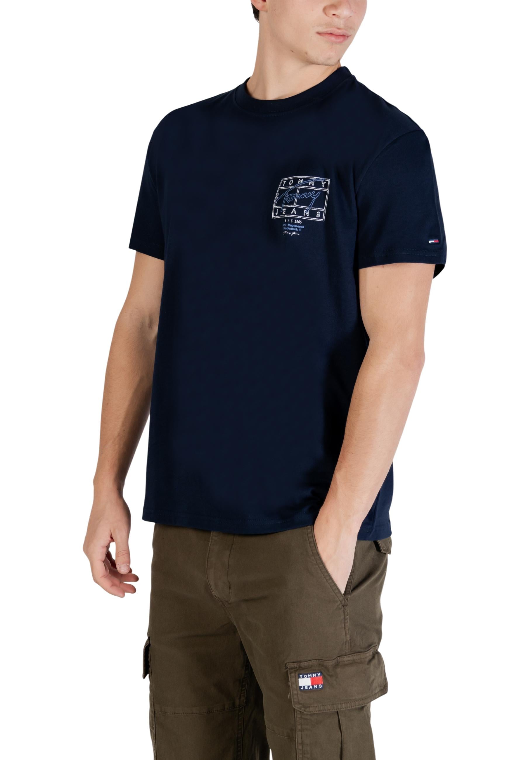 Tommy Hilfiger Jeans T-shirt homme — blue