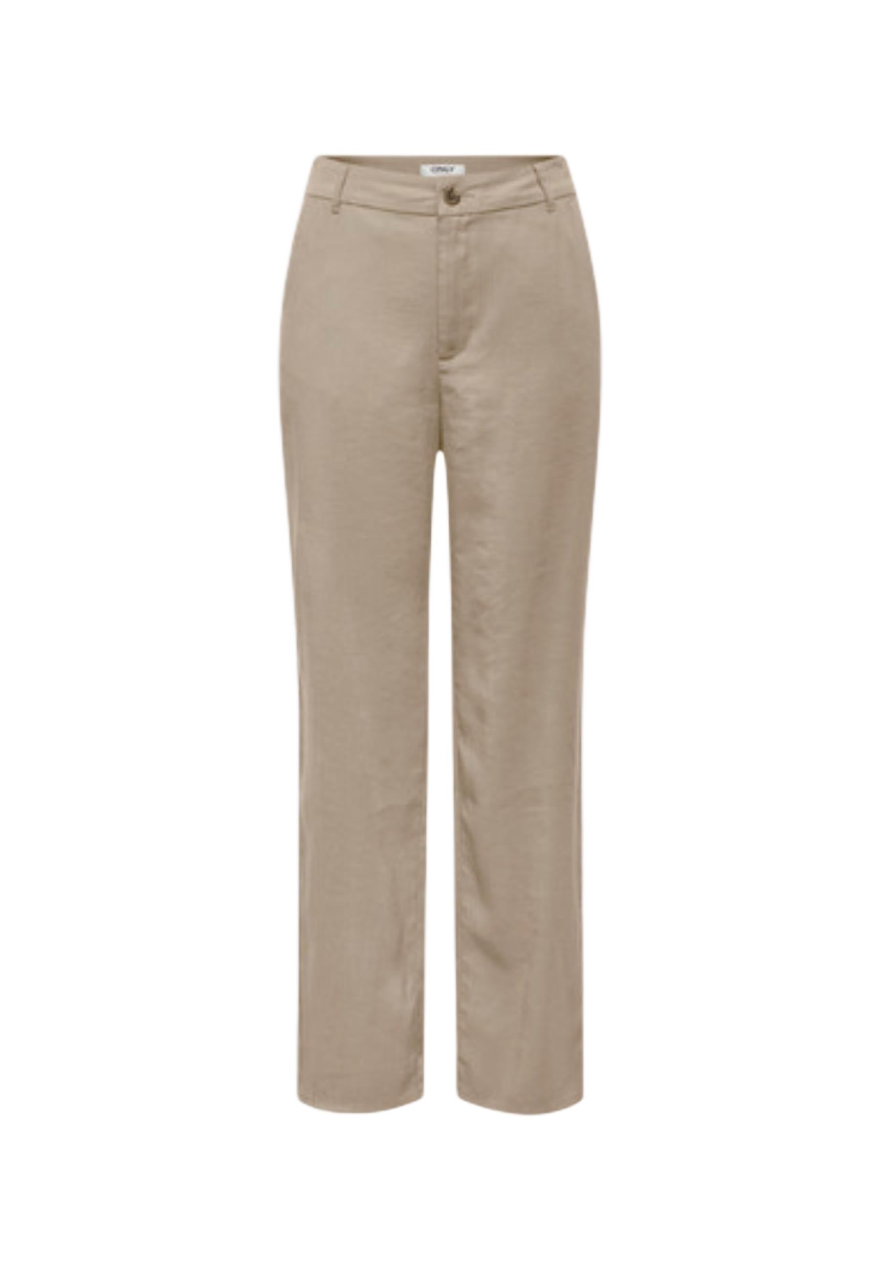 Only Pantalon femme Pantalons — beige