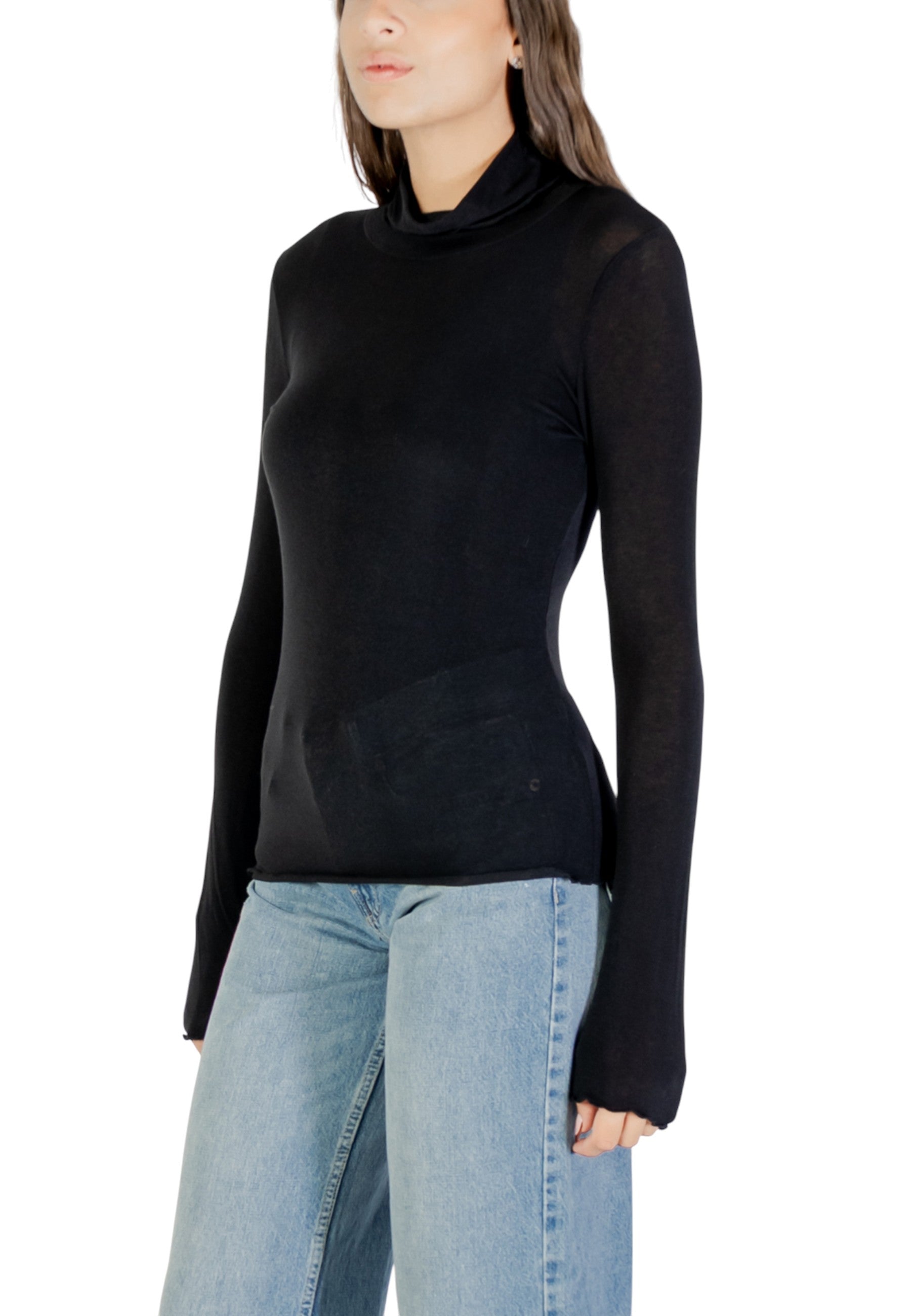 Choral T-shirt femme — black