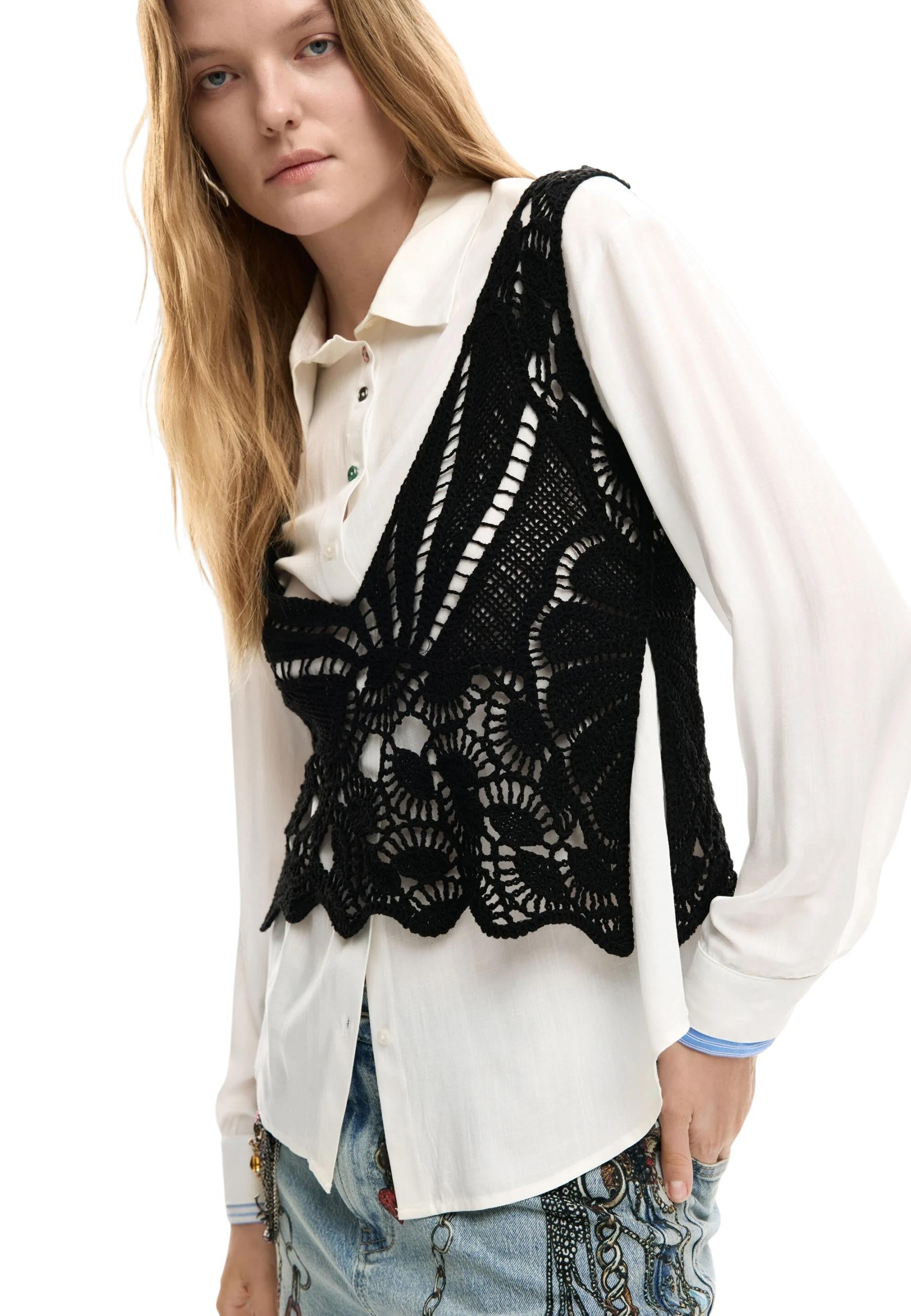 Desigual Chemise femme Chemises — white
