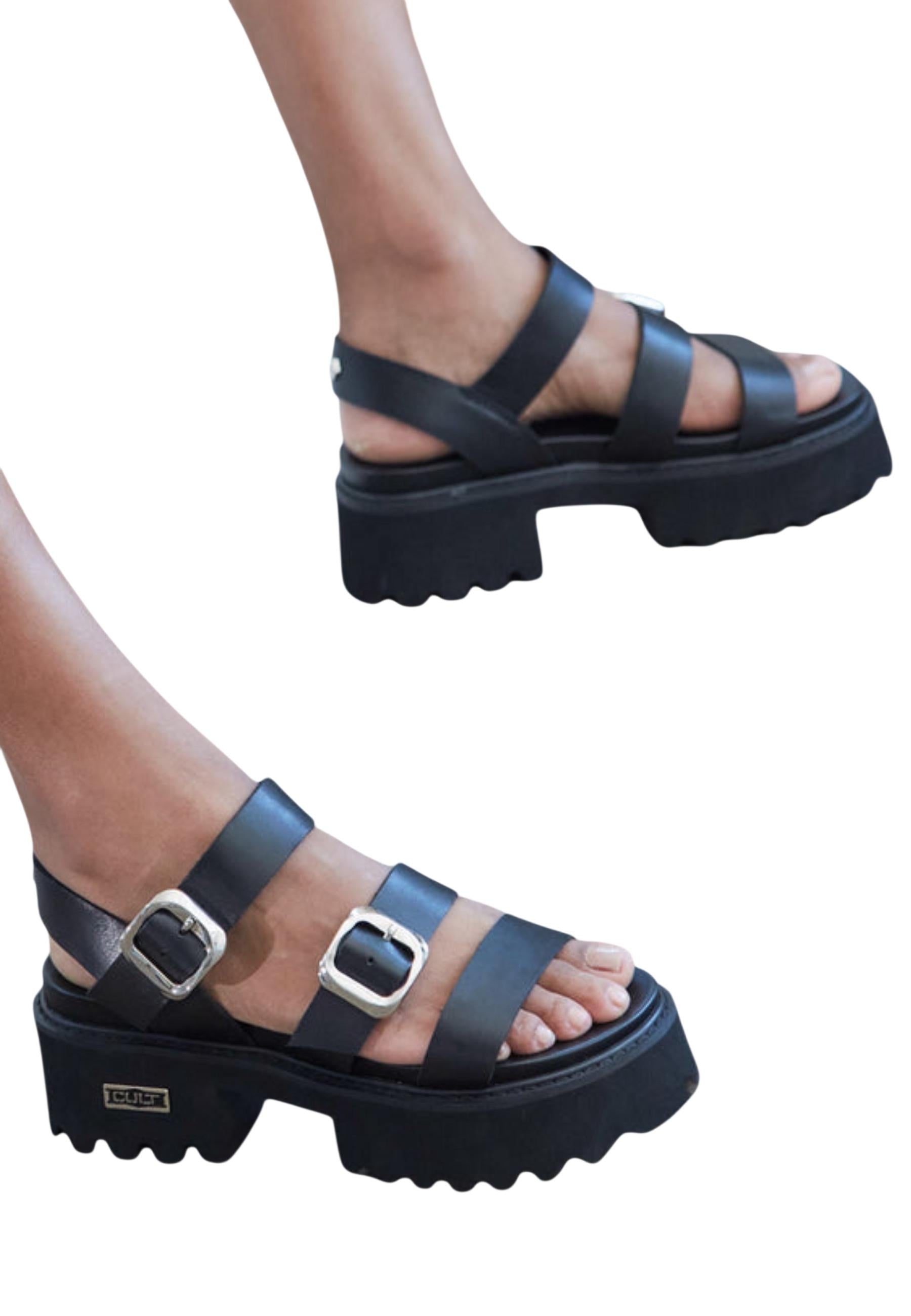 Cult Sandales femme — black
