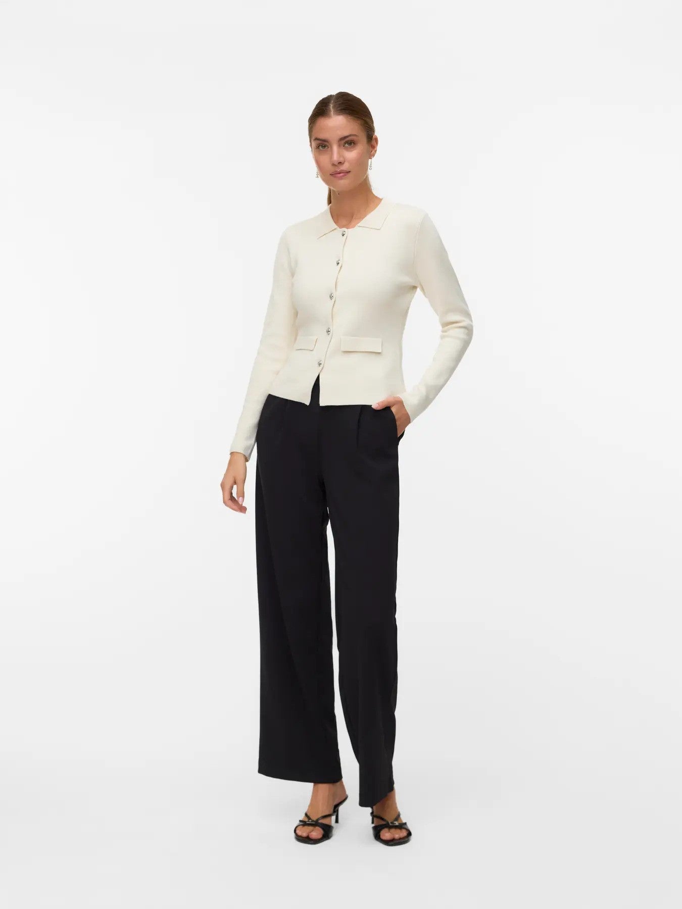 Vero Moda Pantalon femme Pantalons — black
