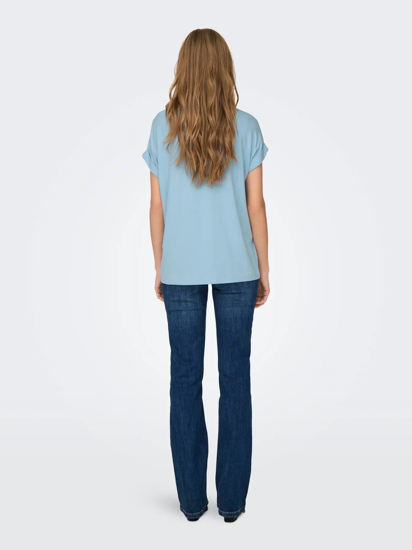 Only T-shirt femme — light blue
