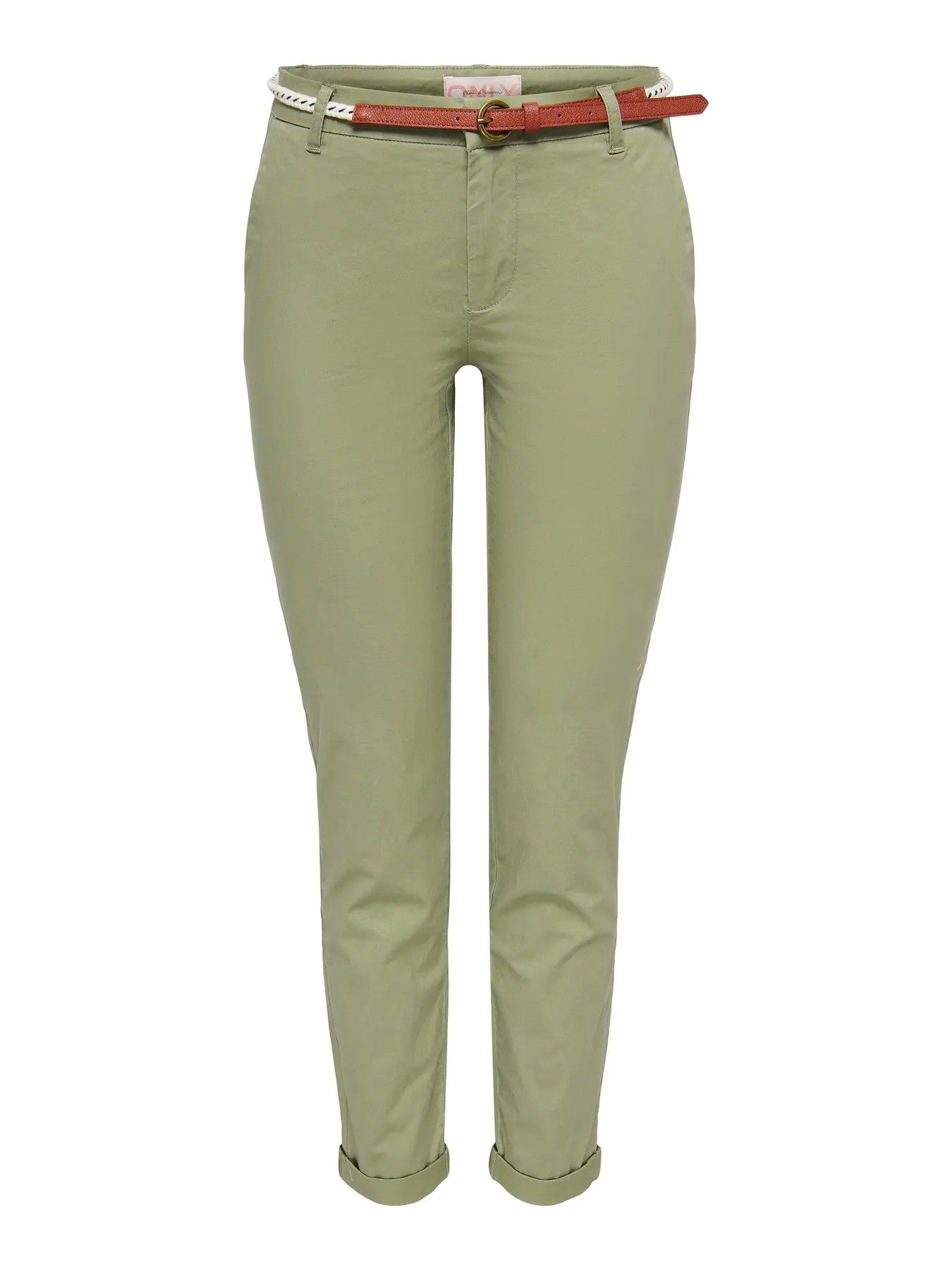 Only Pantalon femme Pantalons — green
