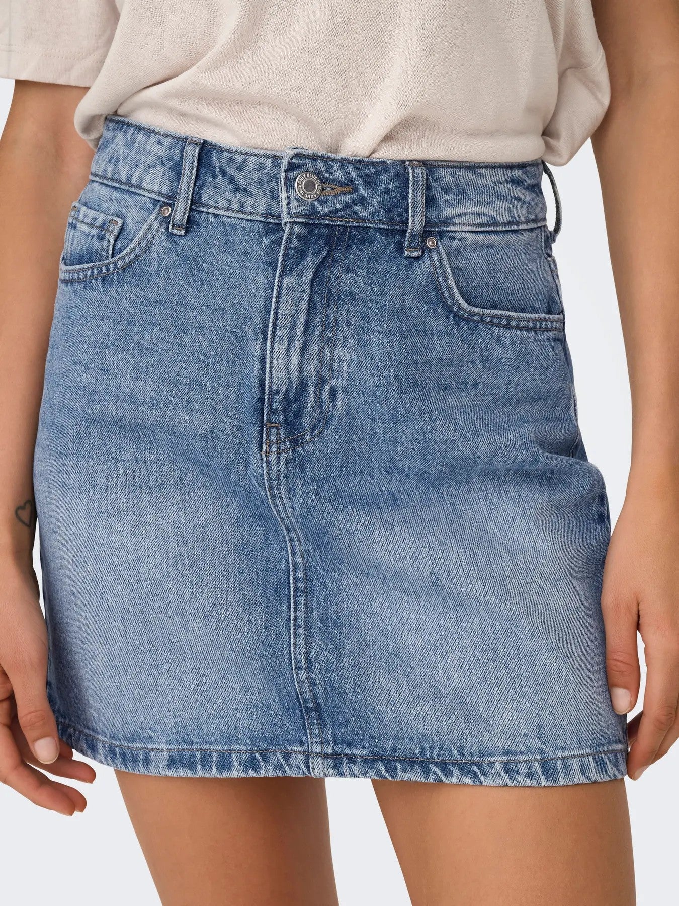 Only Jupe femme Jupes — light blue