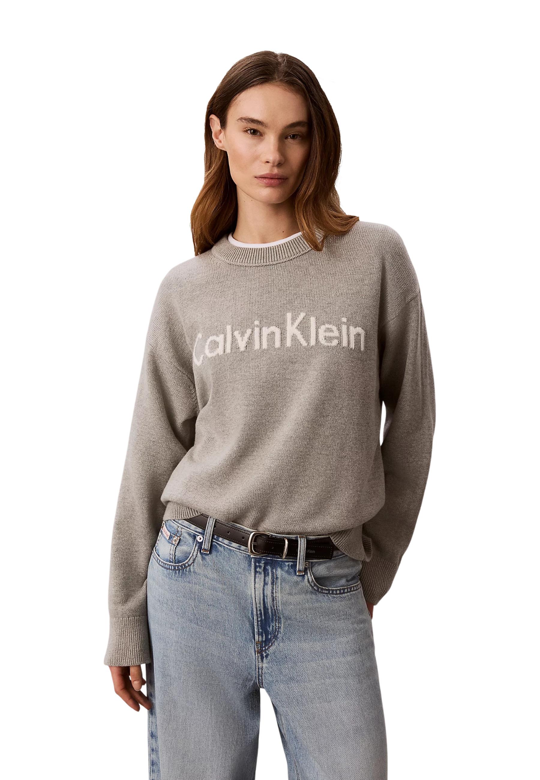 Calvin Klein Jeans Pull femme — grey