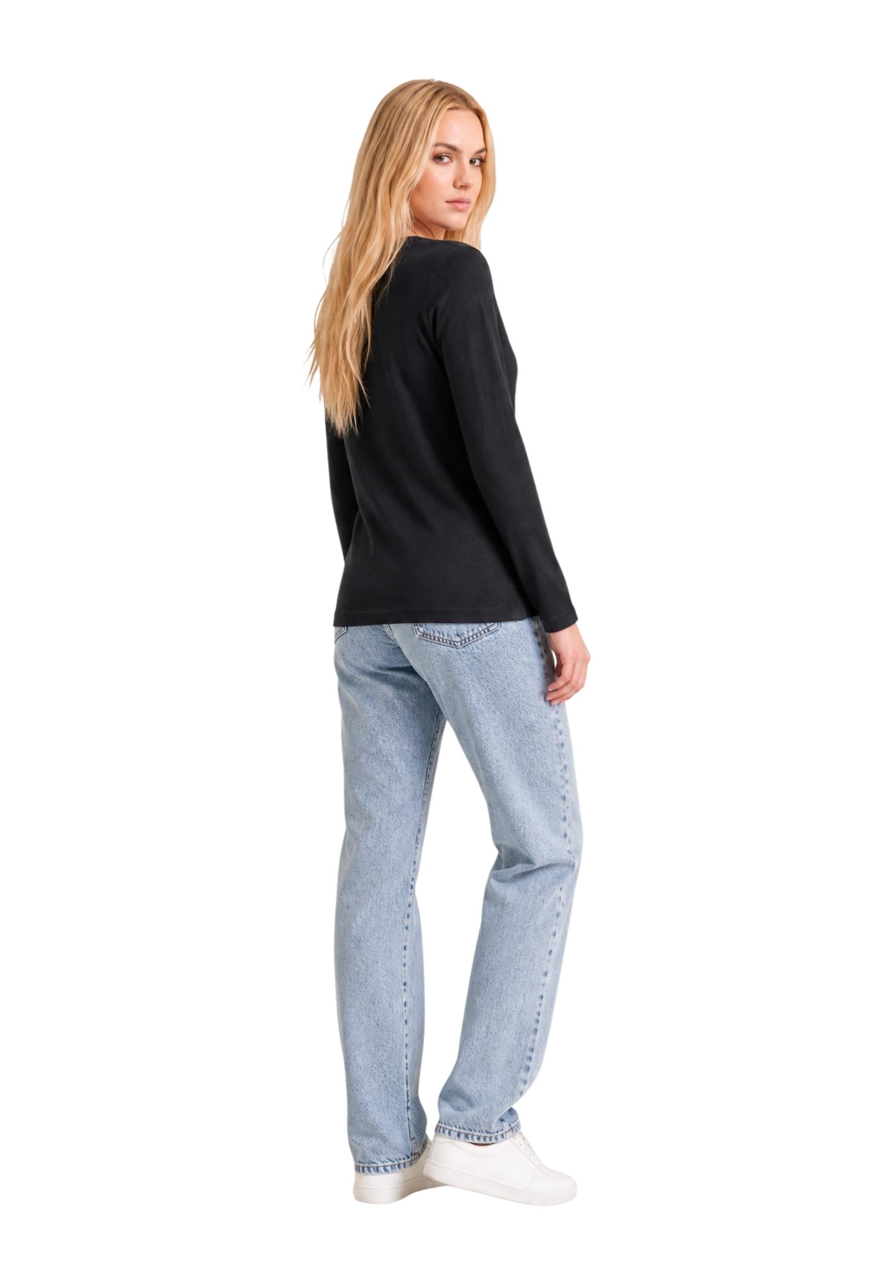Armani Exchange T-shirt femme — black