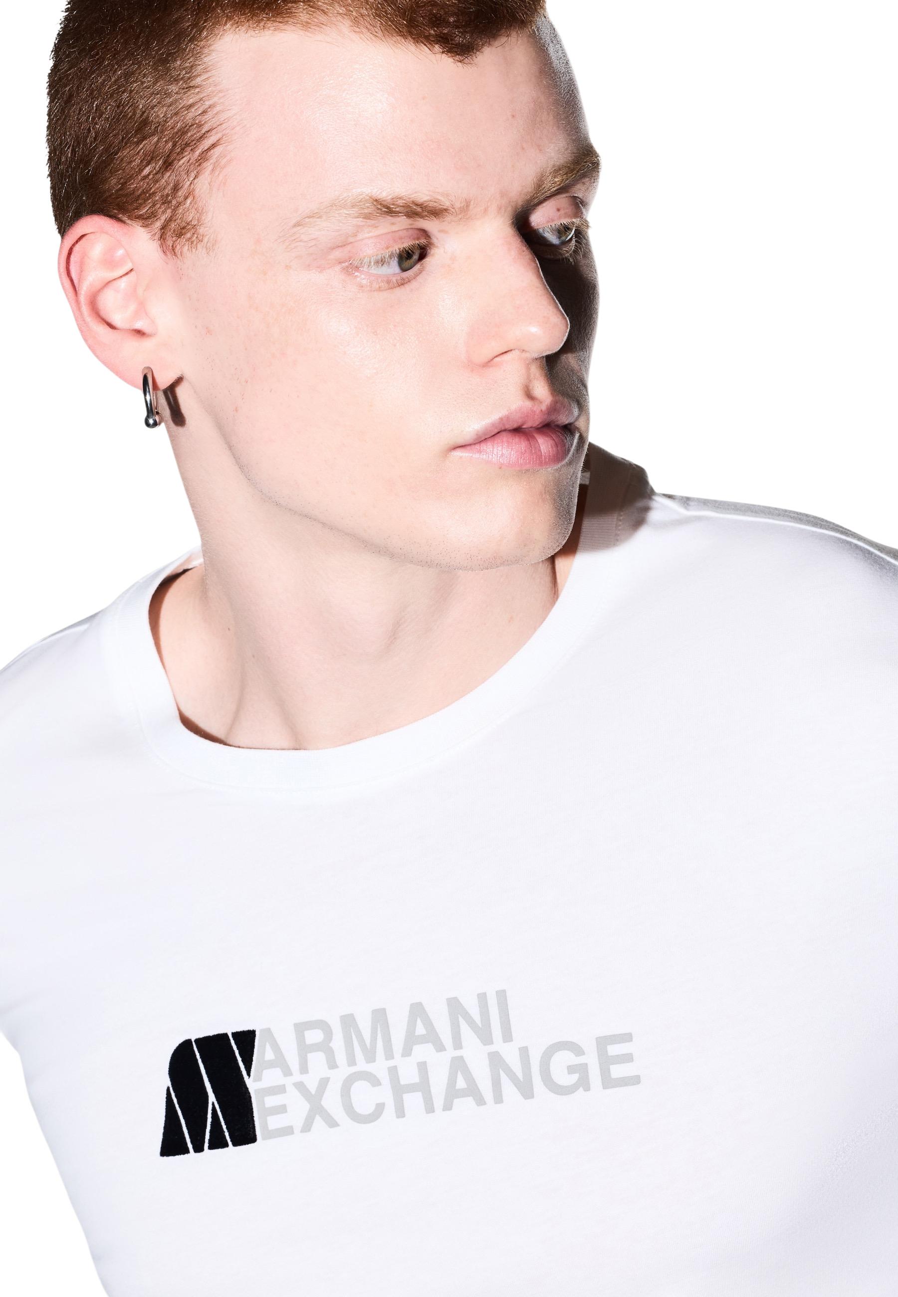 Armani Exchange T-shirt homme — white
