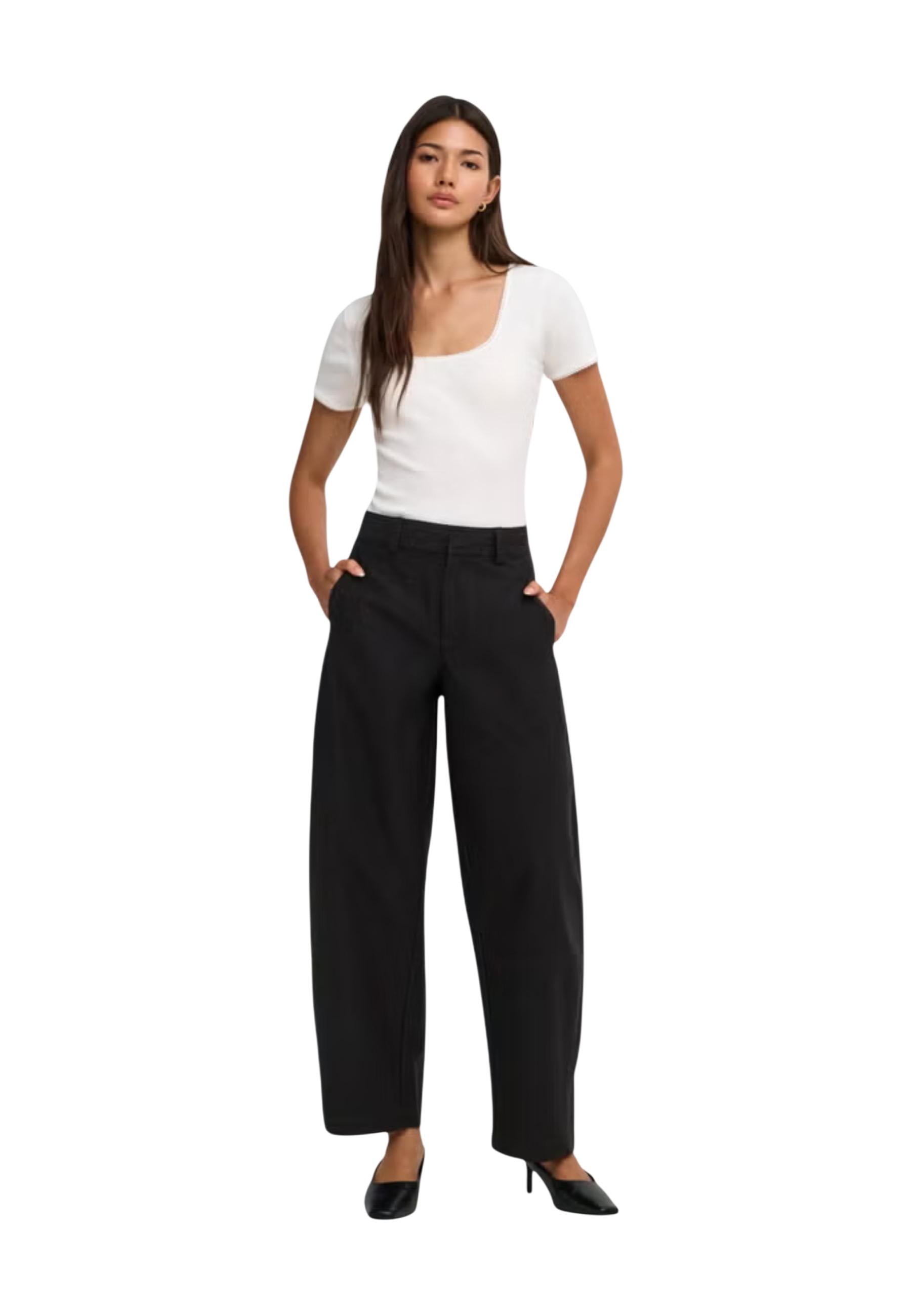 Only Pantalon femme Pantalons — black