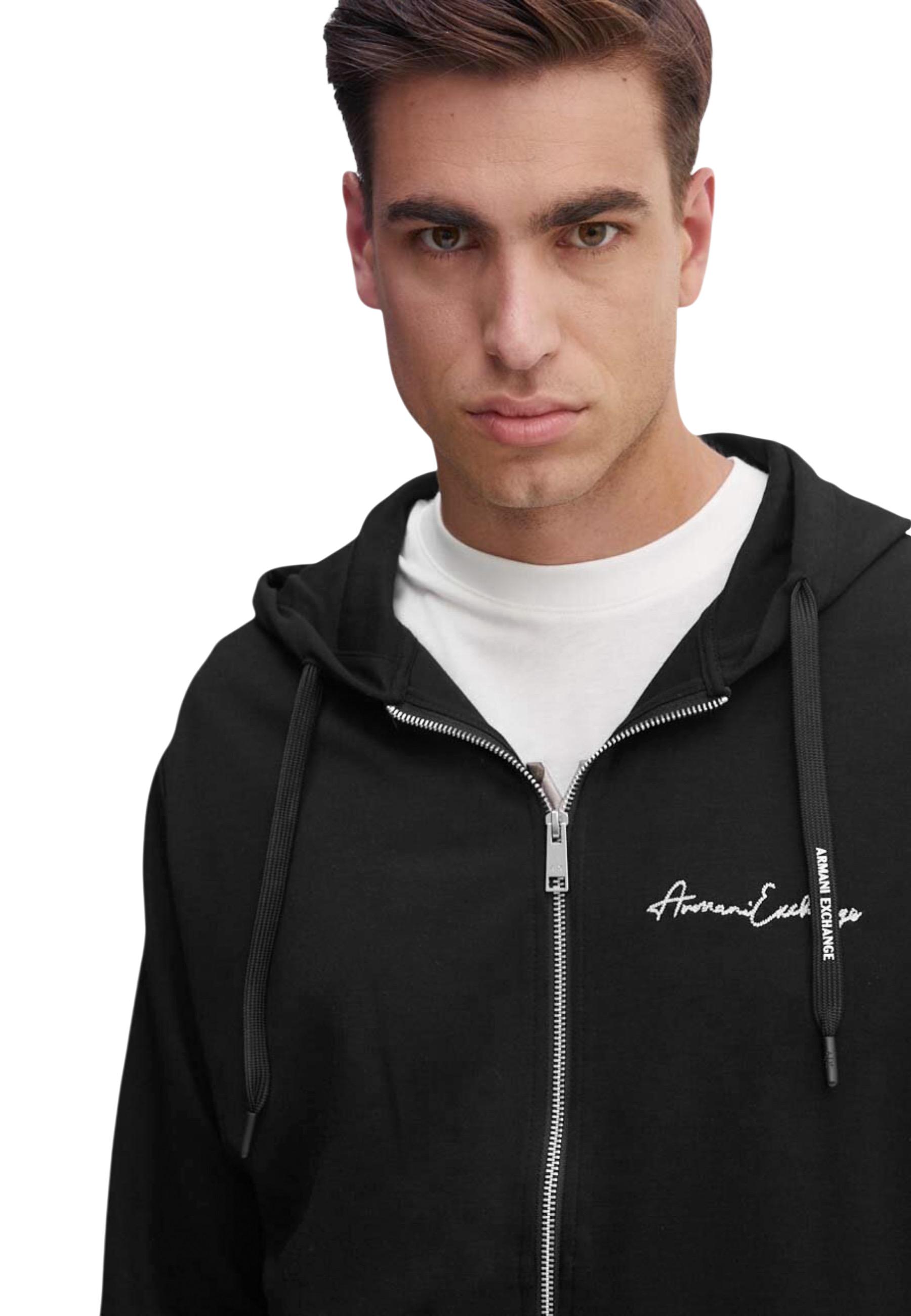 Armani Exchange Sweat homme Sweatshirts — black