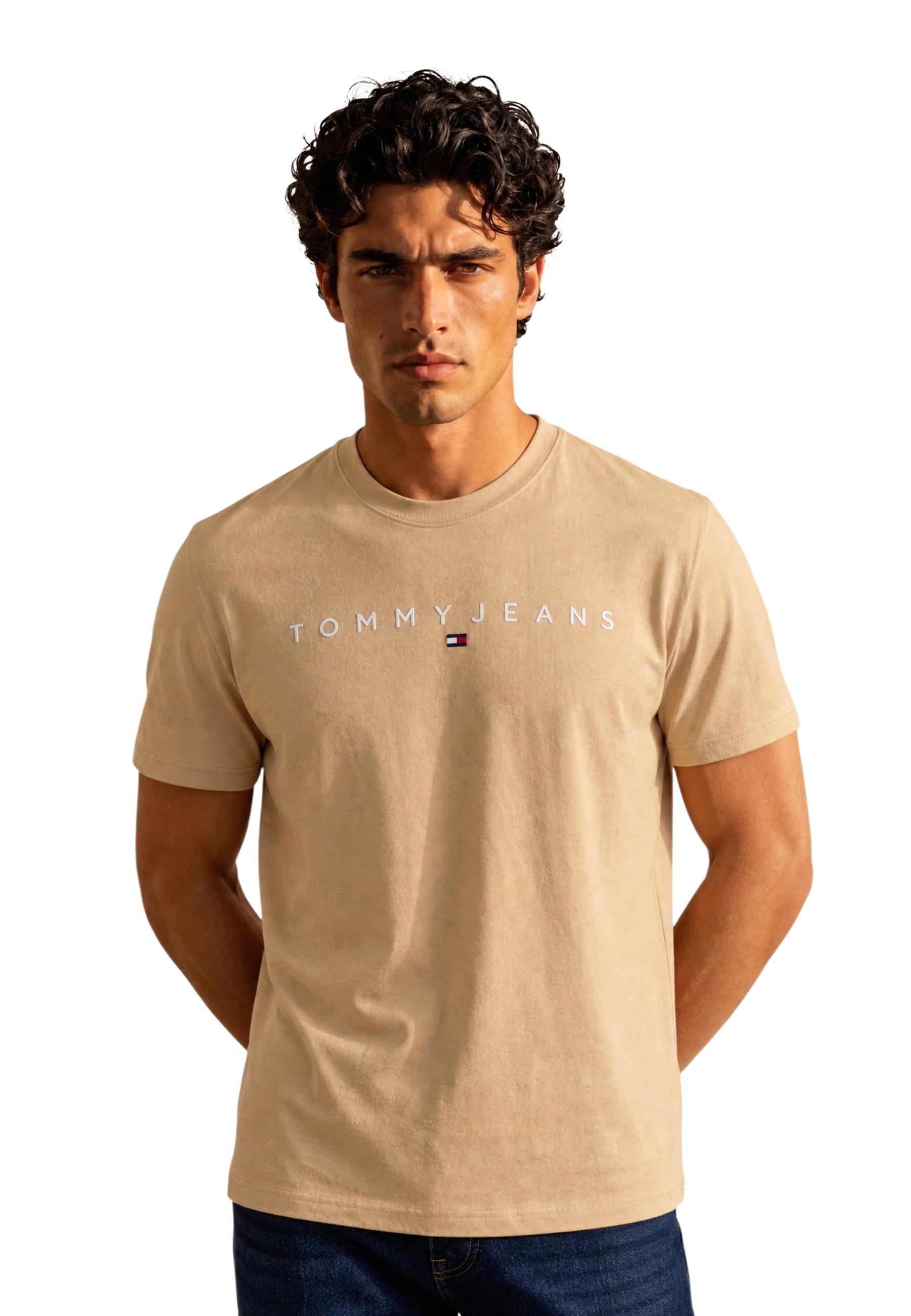 Tommy Hilfiger Jeans T-shirt homme — beige