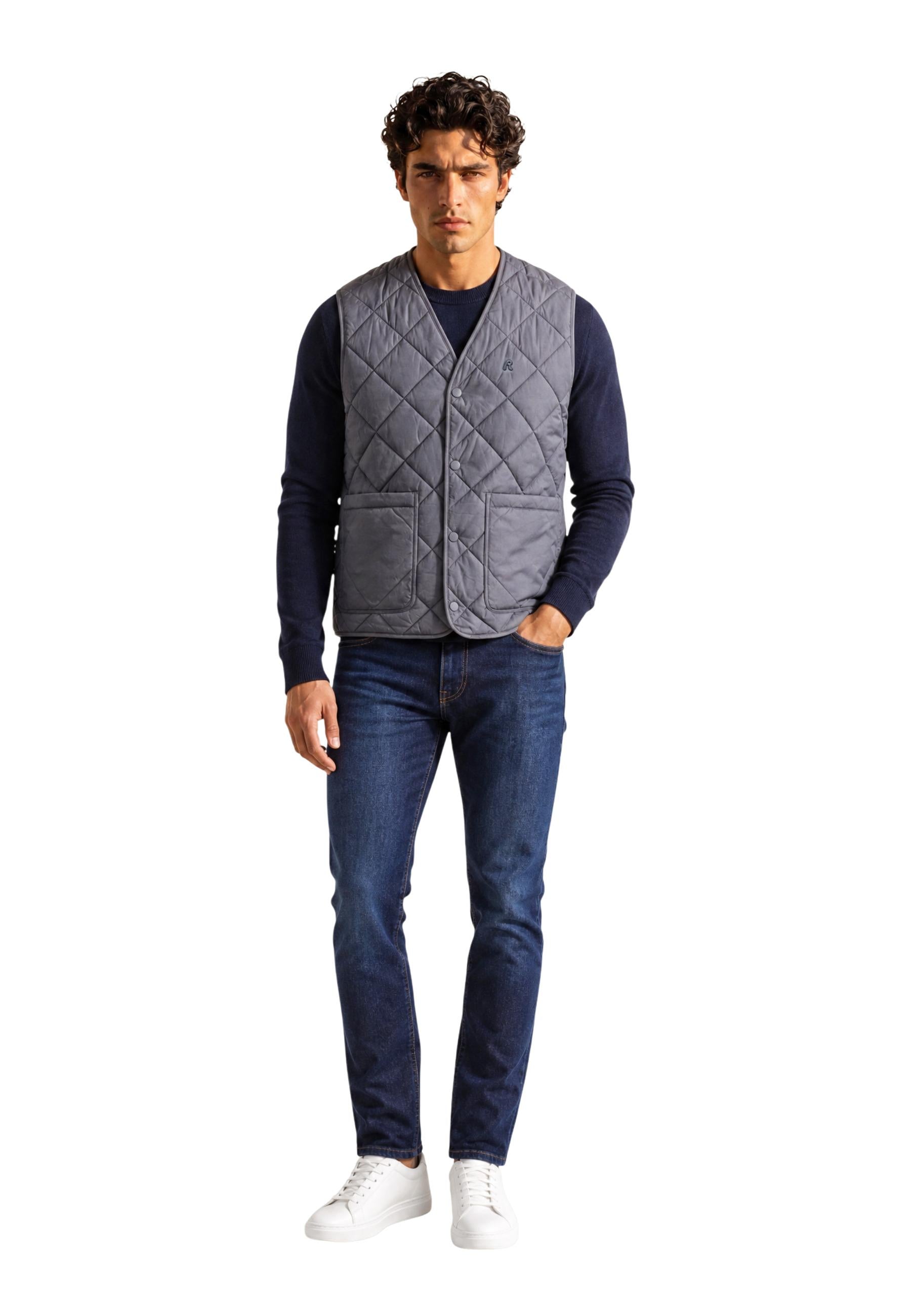 Replay Vêtement homme Gilets — grey