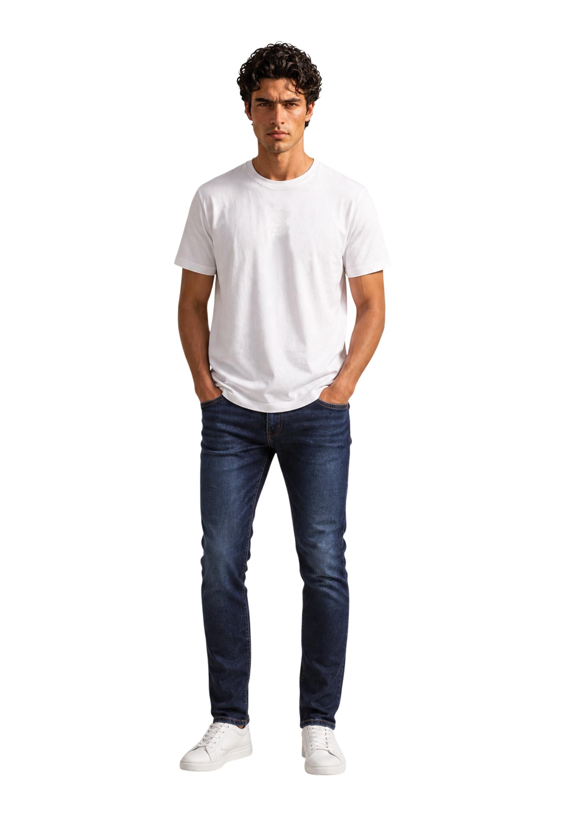 Armani Exchange T-shirt homme — white