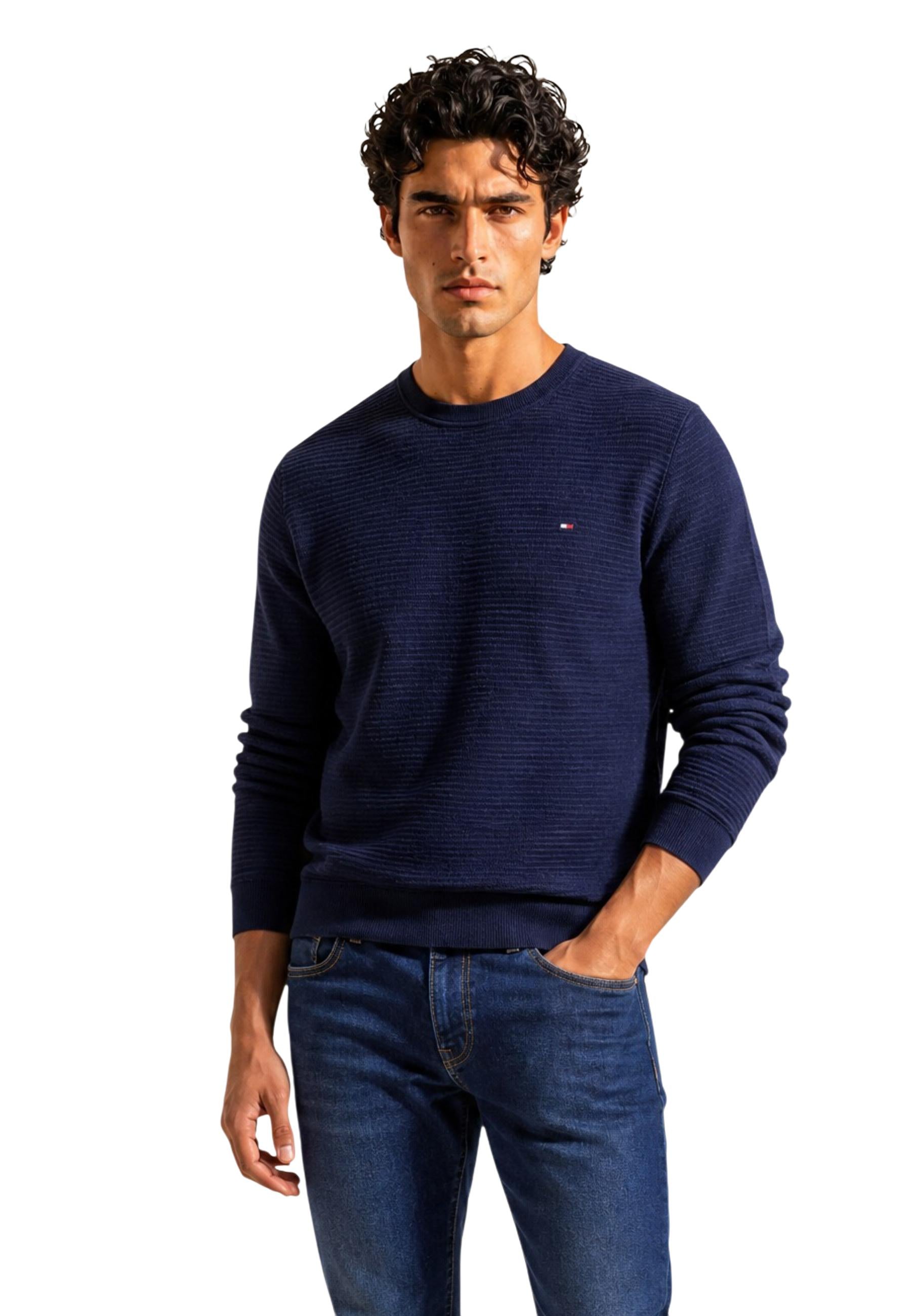 Tommy Hilfiger Pull homme — blue