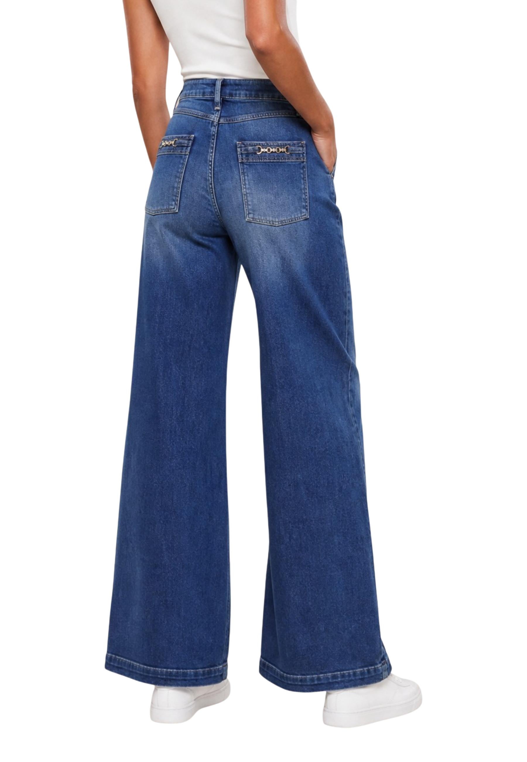 Guess Pantalon femme Pantalons — blue