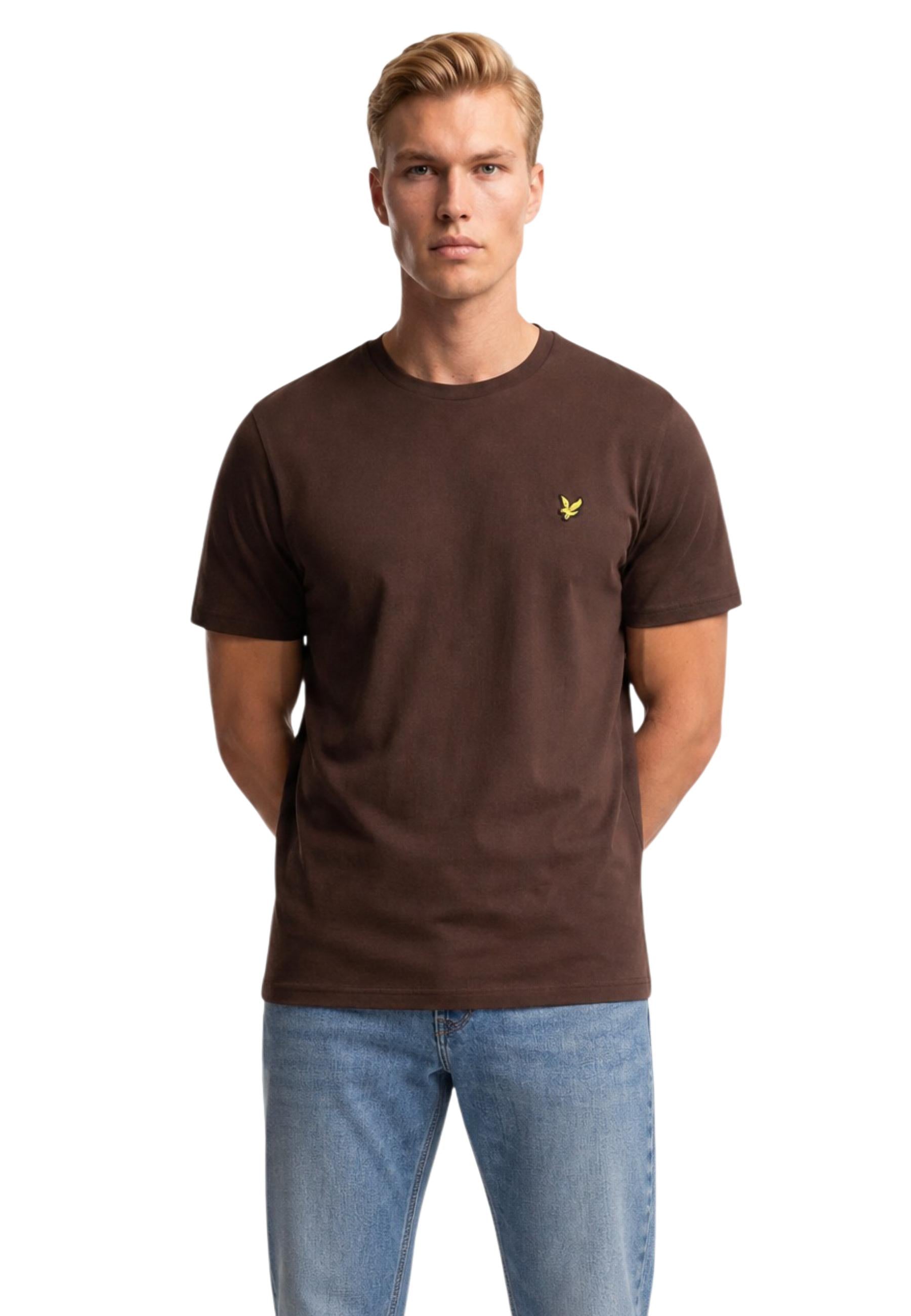 Lyle & Scott T-shirt homme — brown