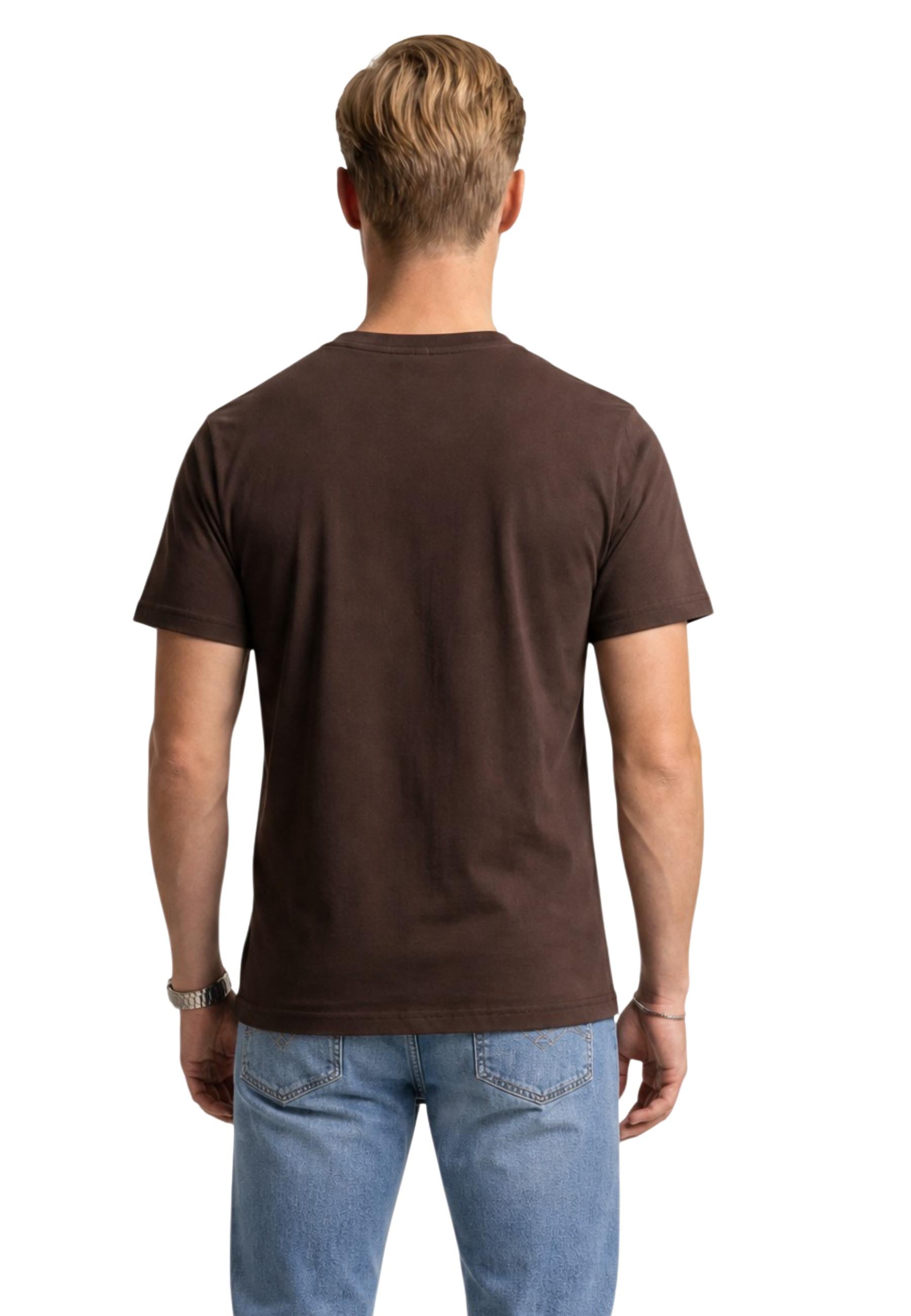 Lyle & Scott T-shirt homme — brown