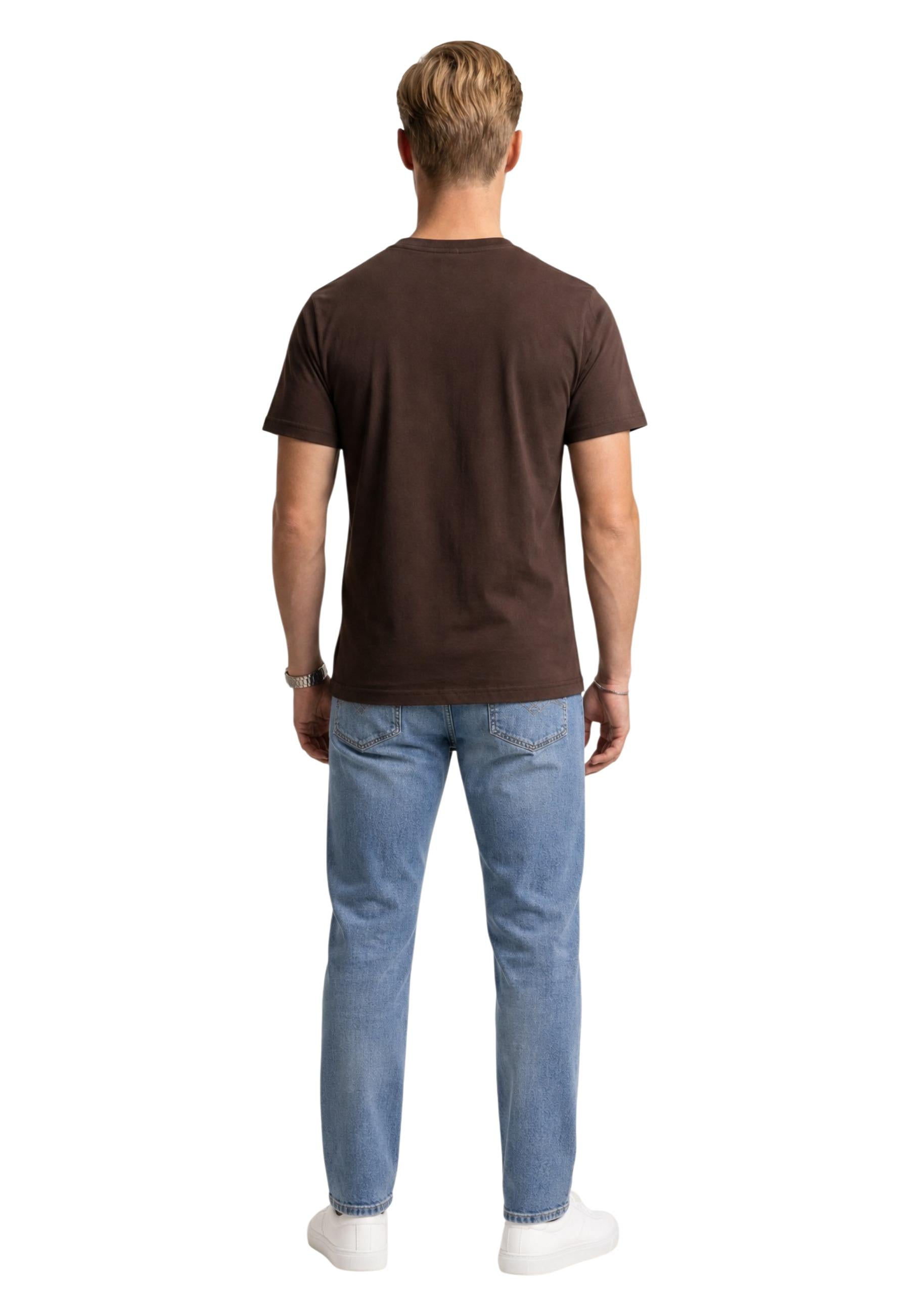 Lyle & Scott T-shirt homme — brown