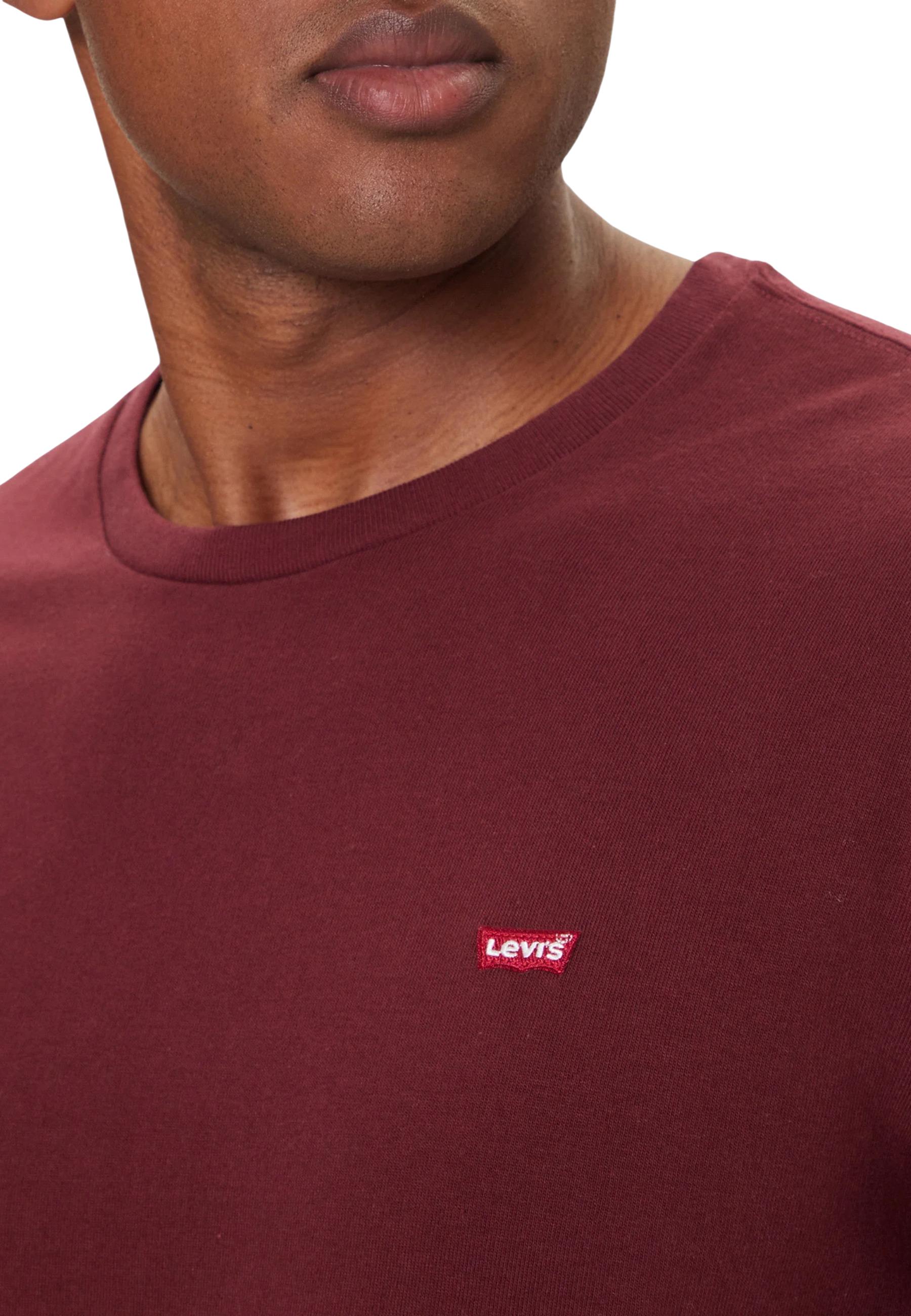 Levi`s T-shirt homme — bordeaux