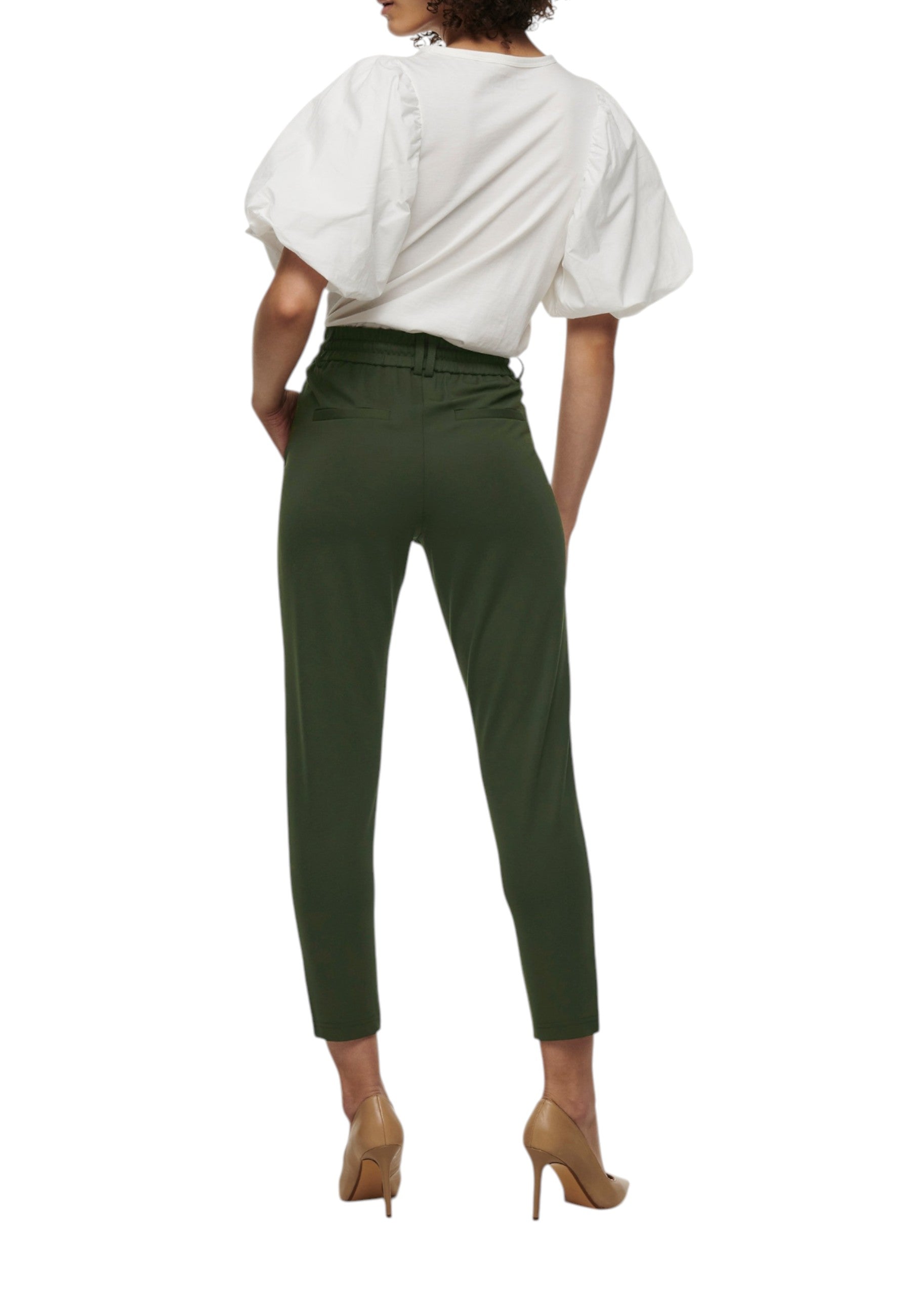 Only Pantalon femme Pantalons — green