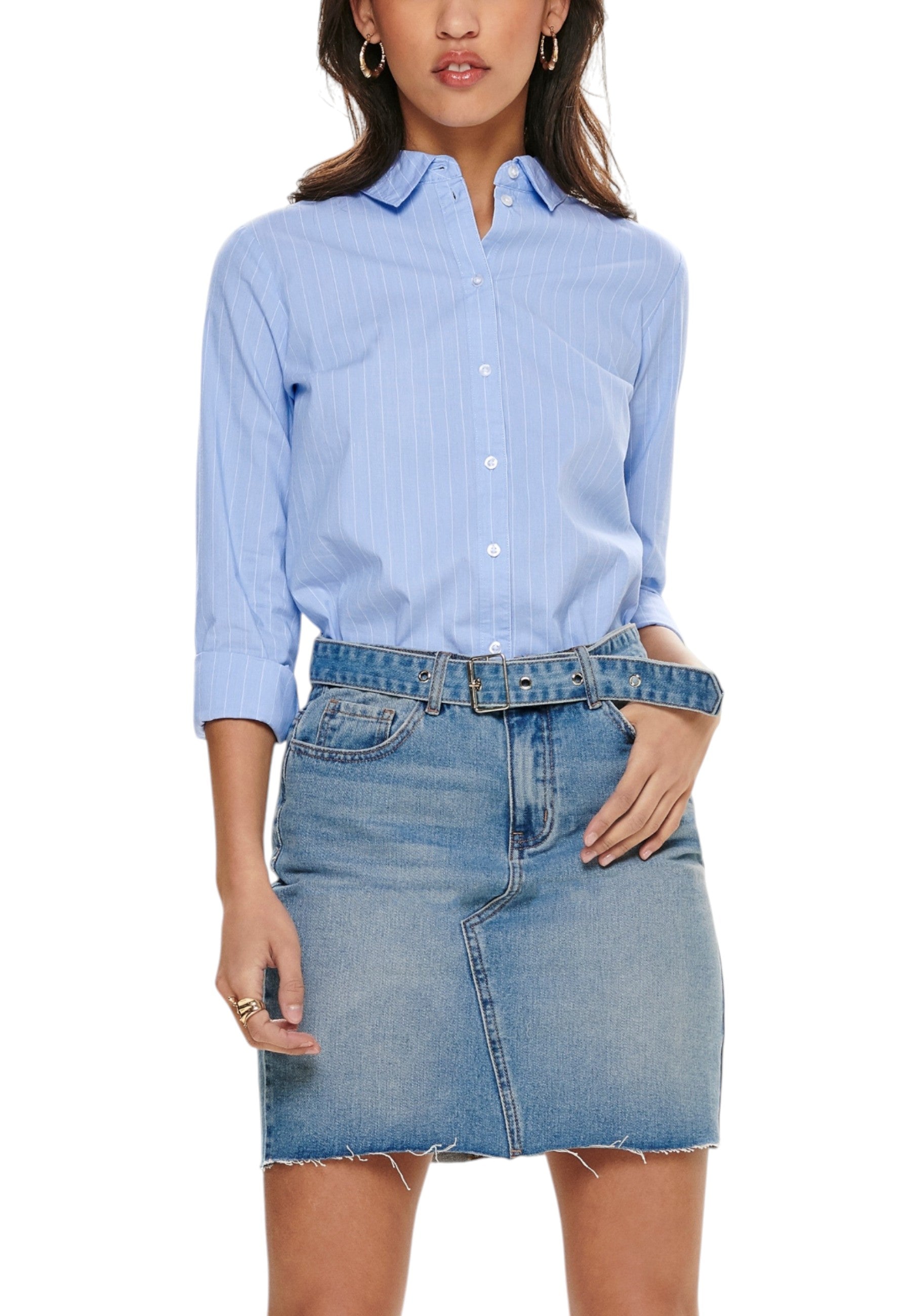 Jacqueline De Yong Chemise femme Chemises — light blue