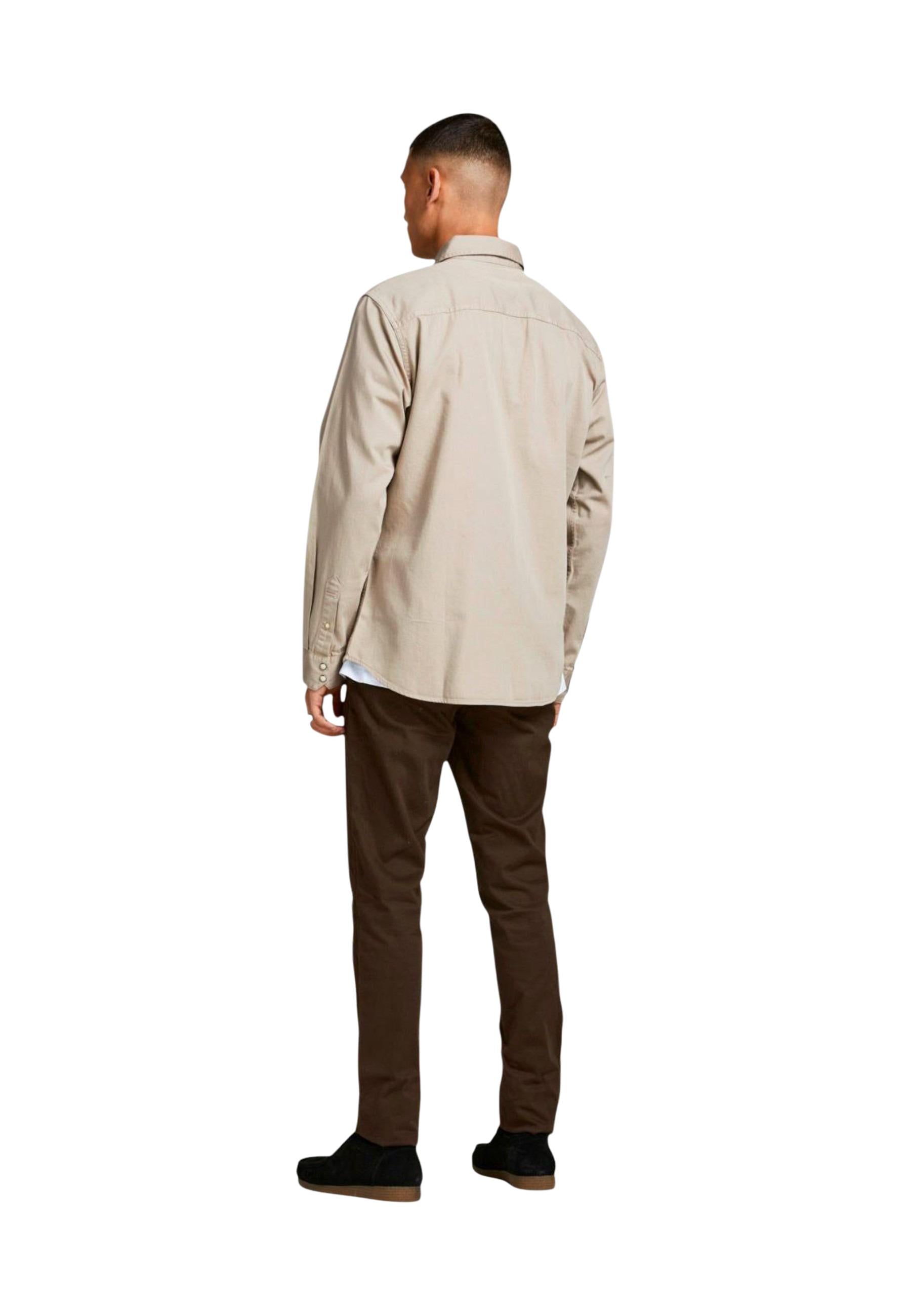 Jack & Jones Chemise homme Chemises — beige