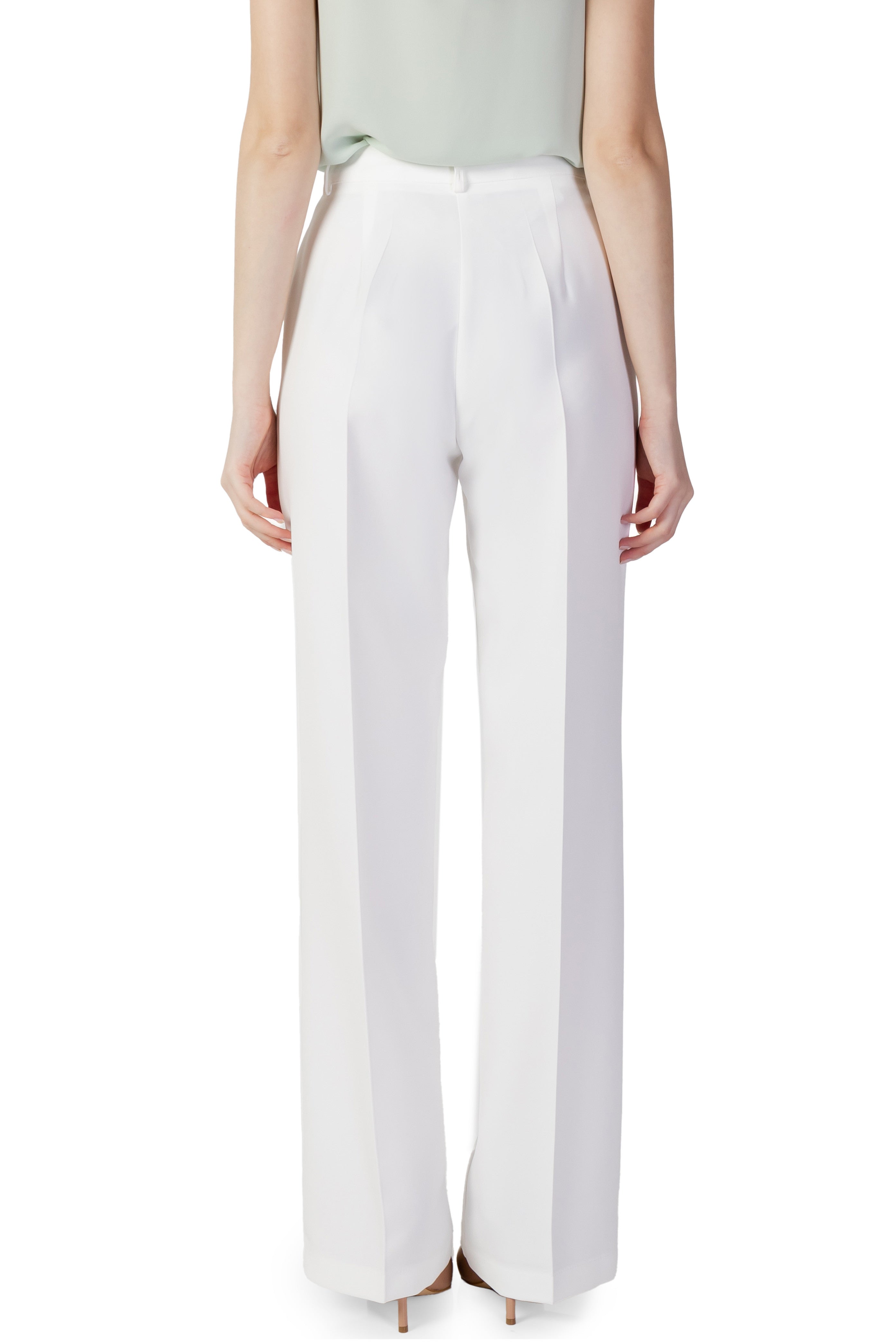 Hanny Deep Pantalon femme Pantalons — white