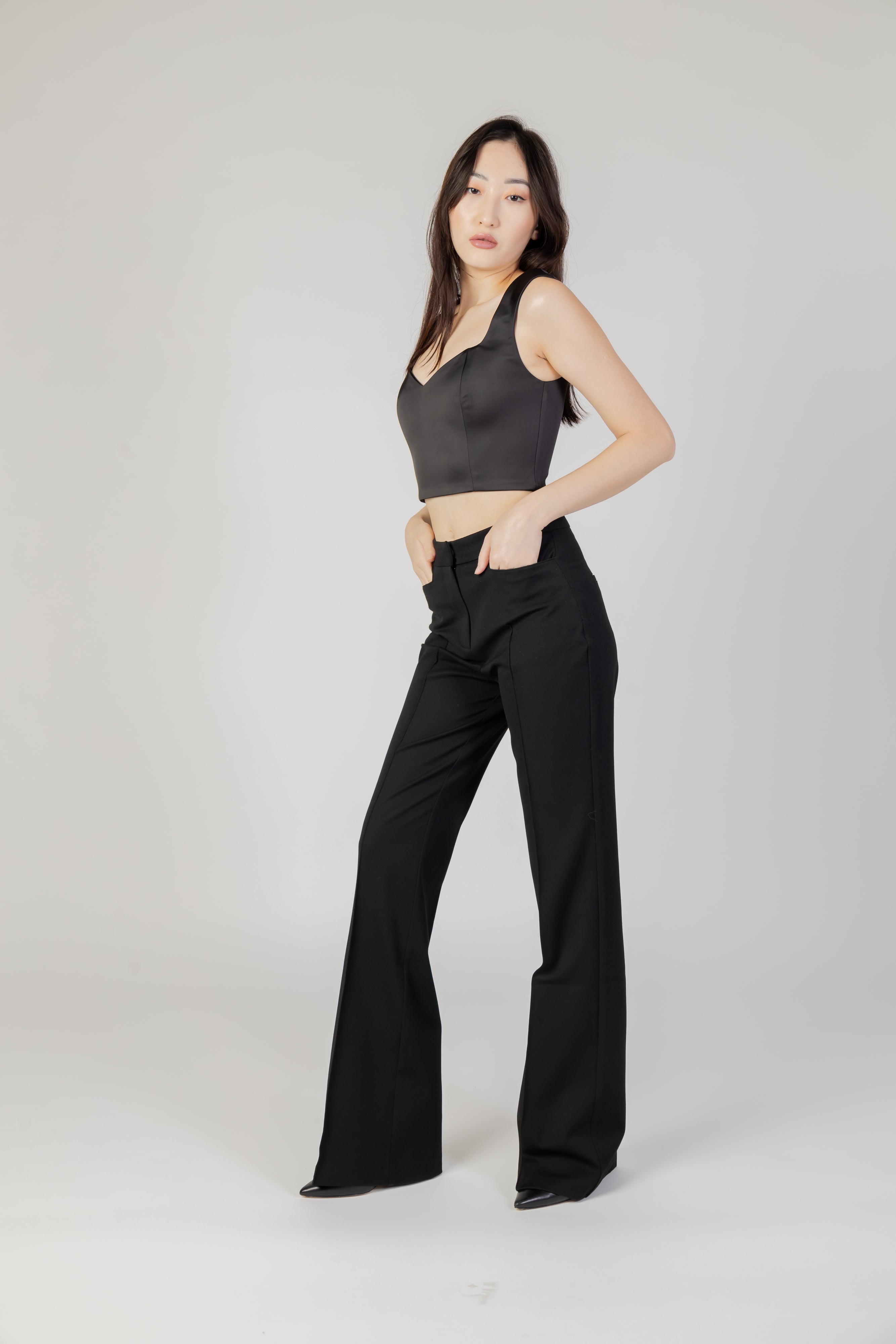 Silence Vêtement femme Tops — black