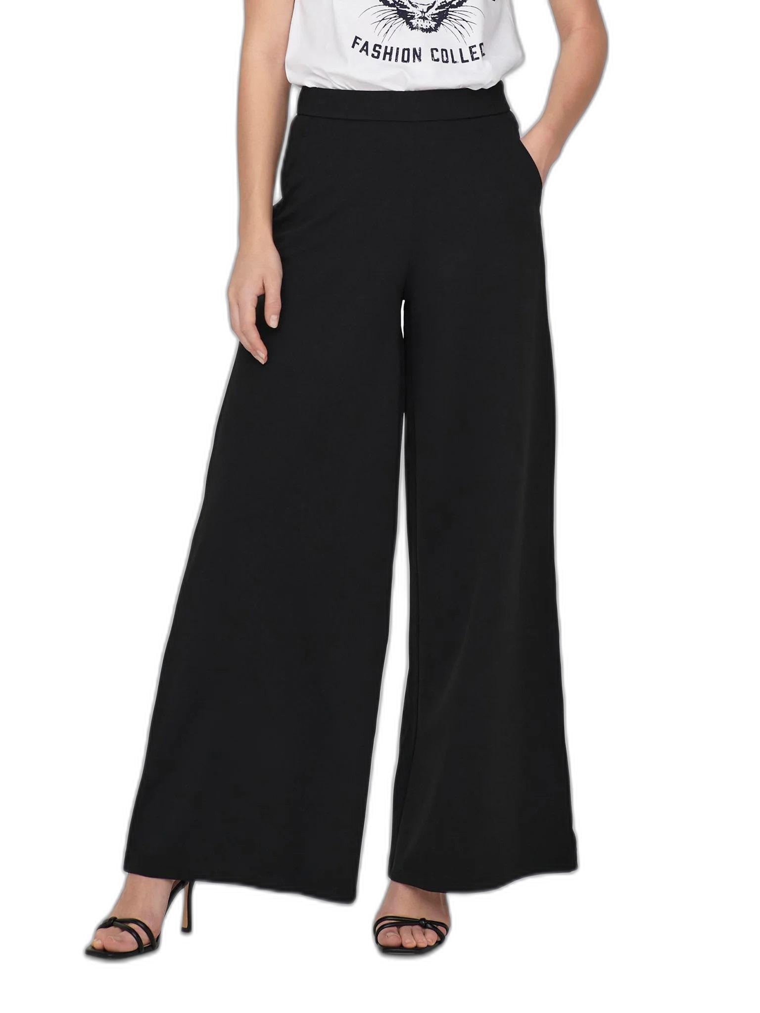 Jacqueline De Yong Pantalon femme Pantalons — black