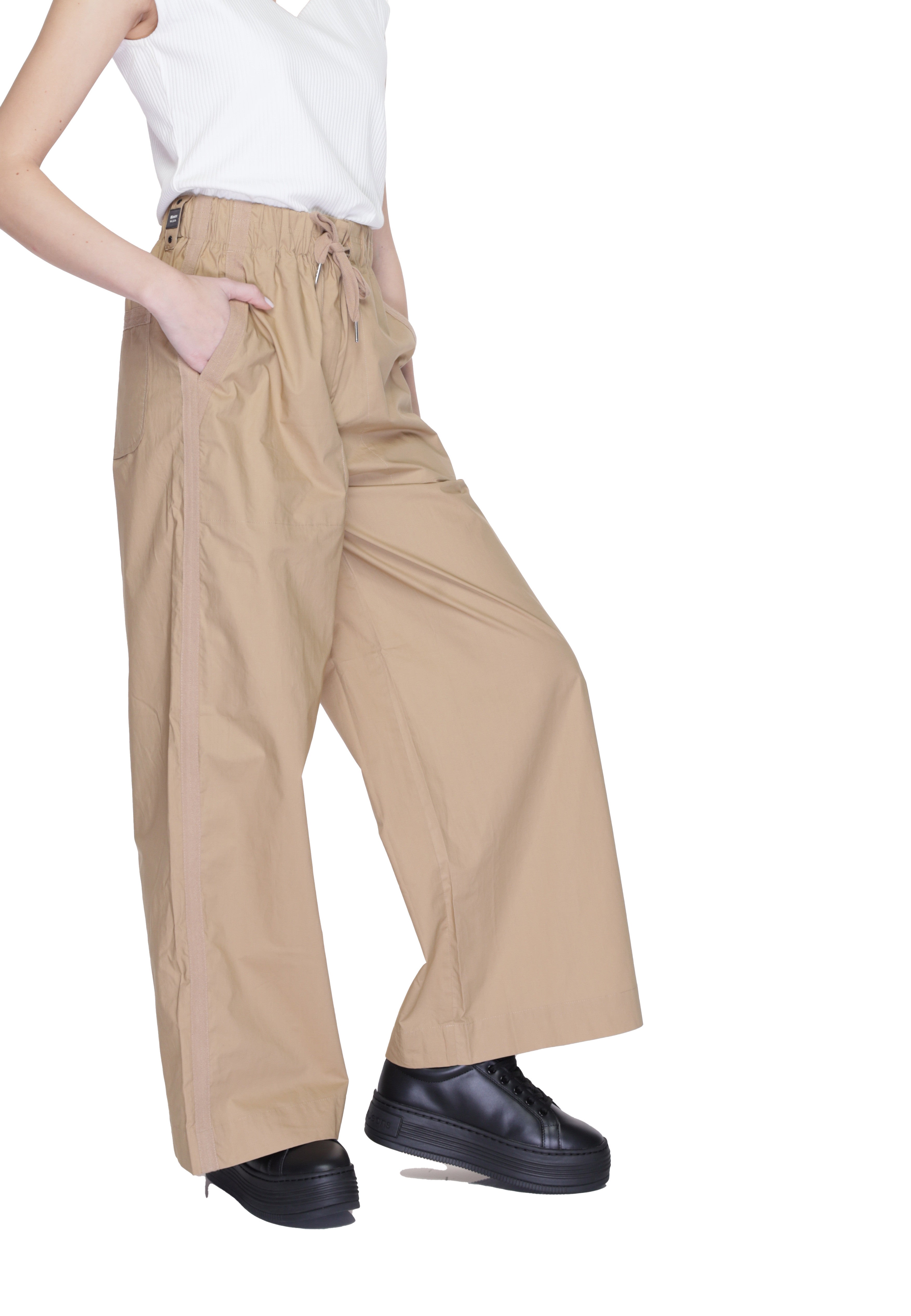 Blauer. Pantalon femme Pantalons — beige