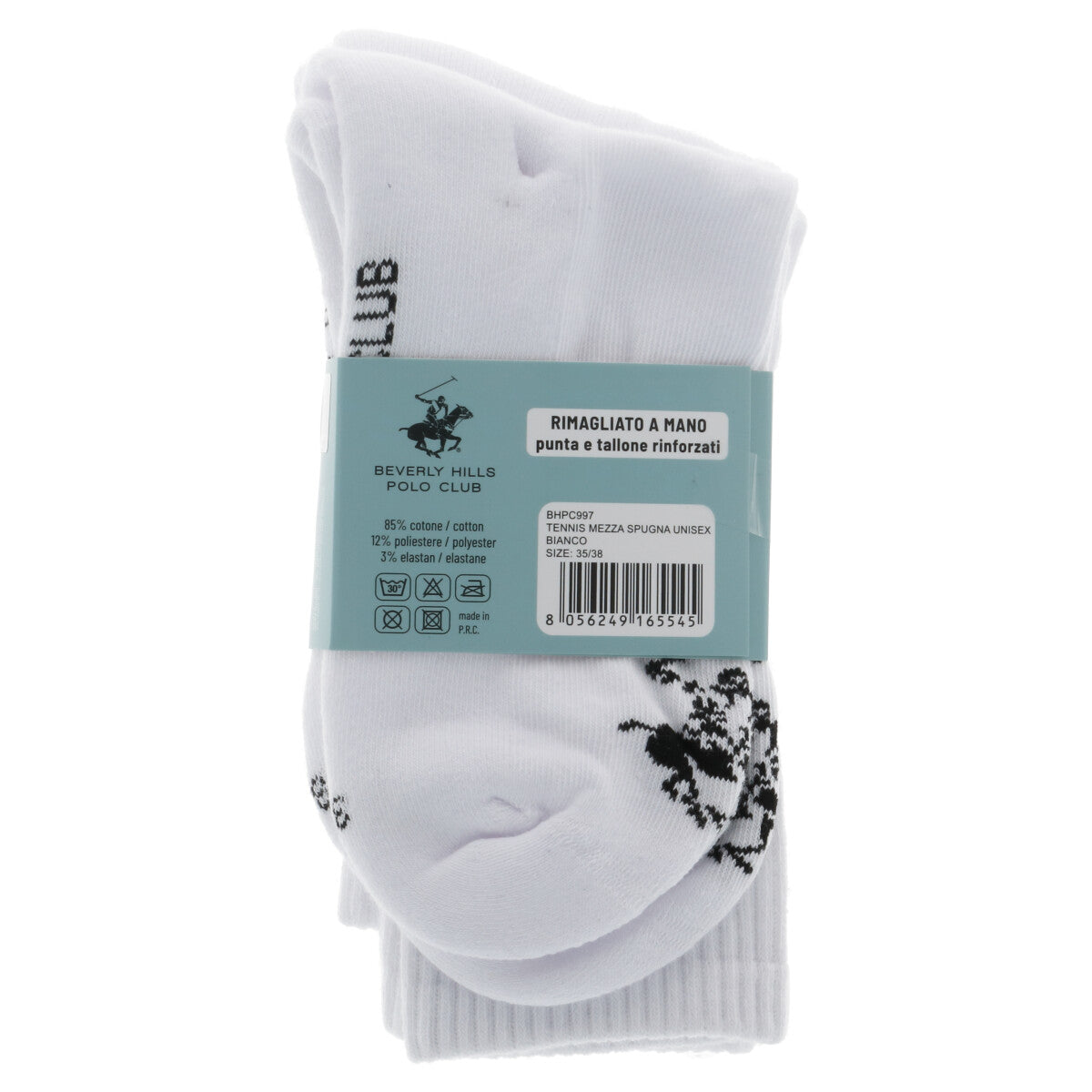 Beverly Hills Polo Club Polo homme Sous-vetements — white