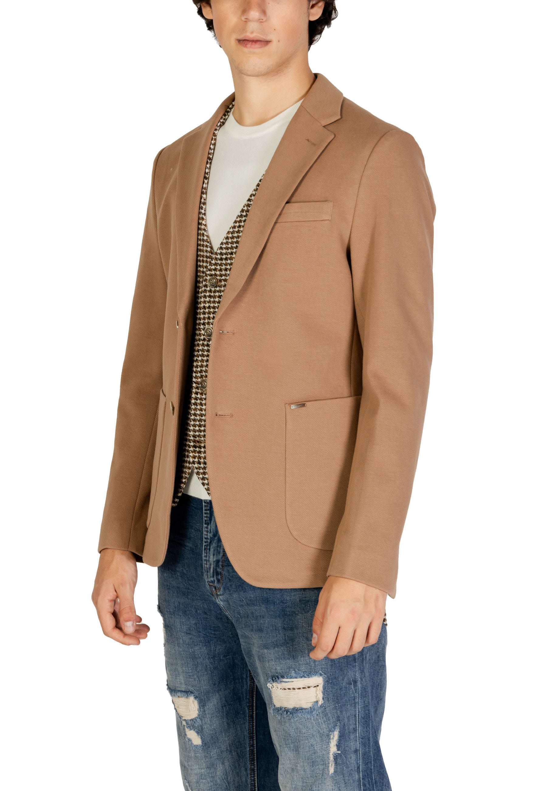 Gianni Lupo Vêtement homme Jaquettes — beige