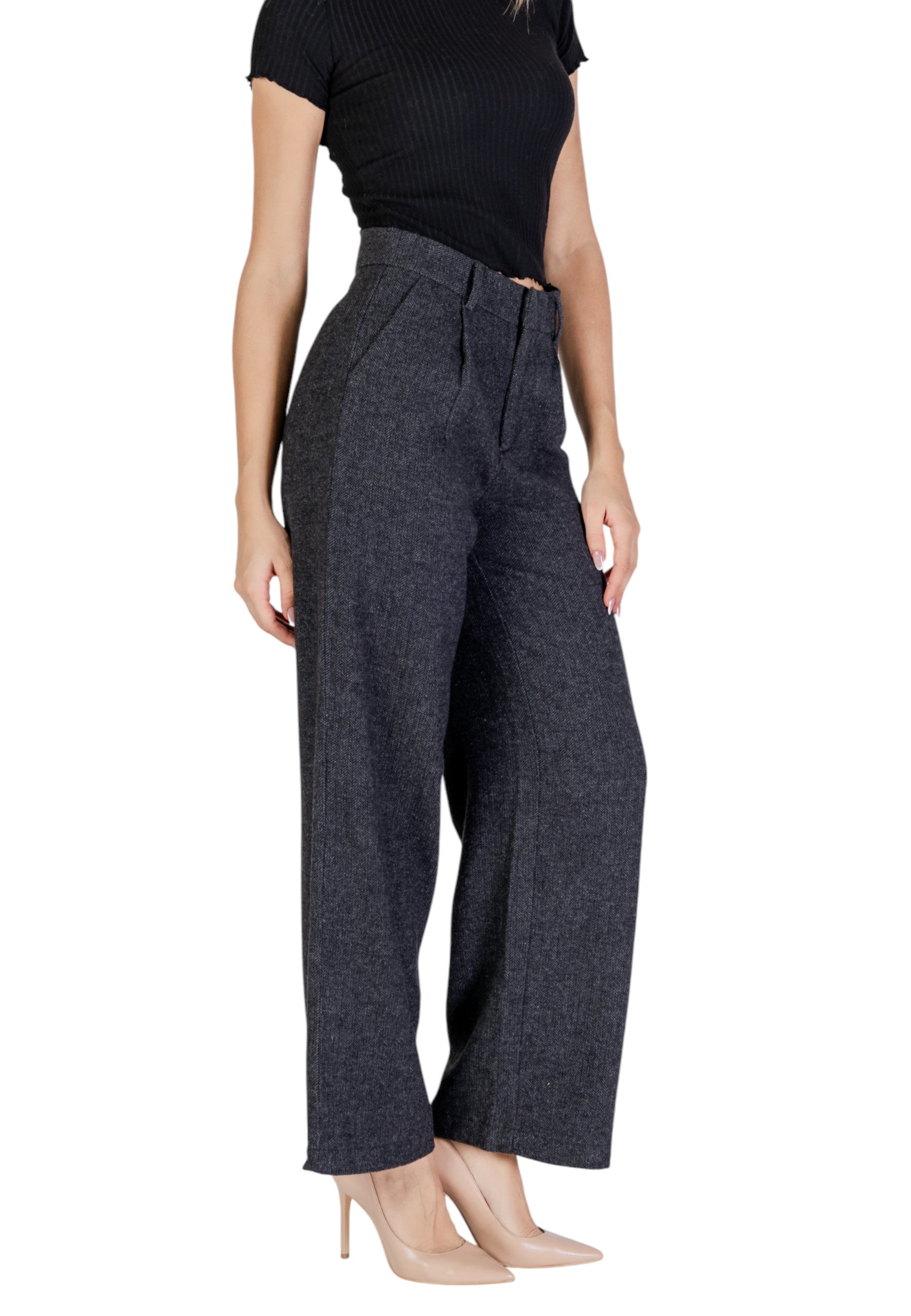 Only Pantalon femme Pantalons — grey