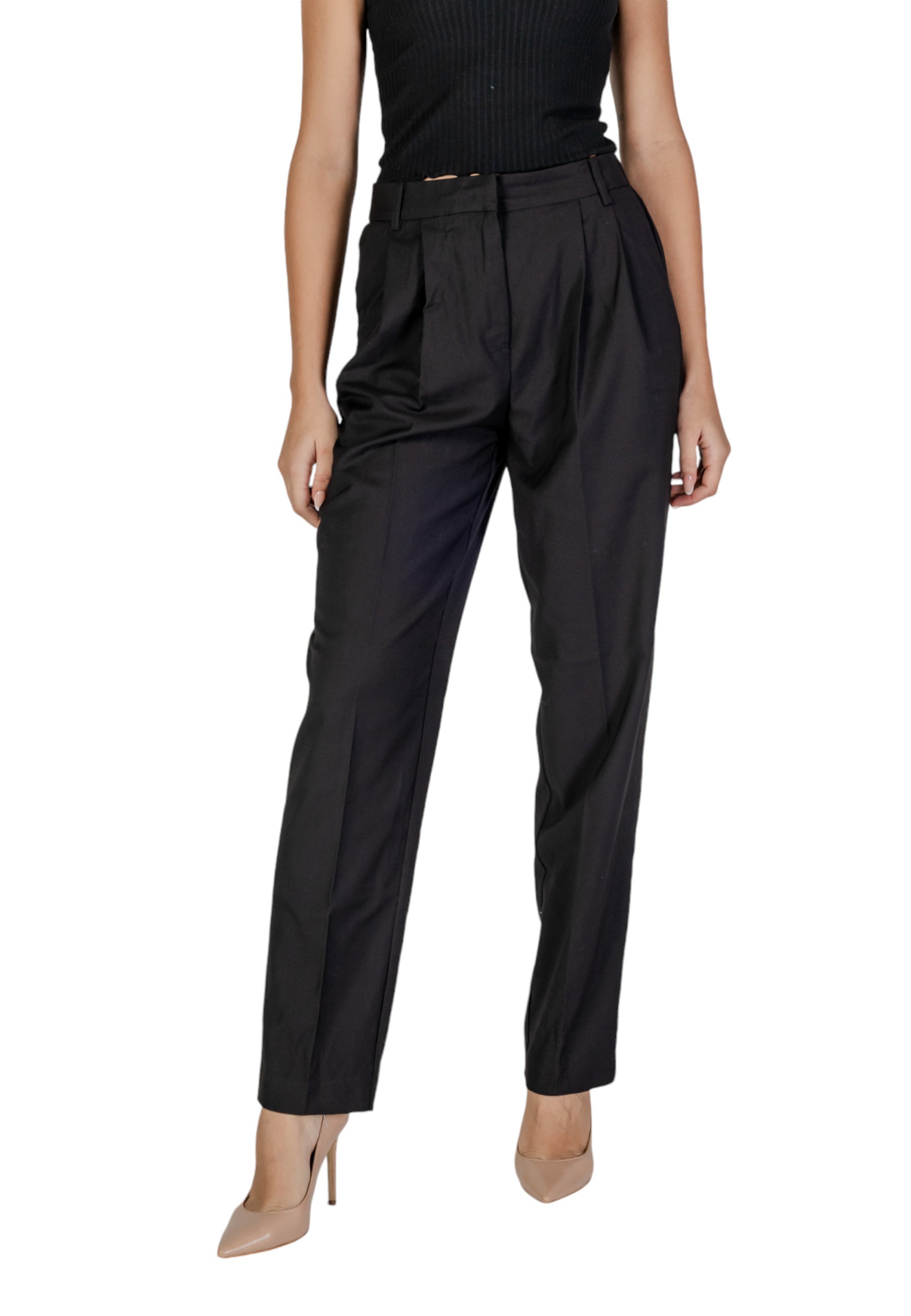 Vila Clothes Pantalon femme Pantalons — black