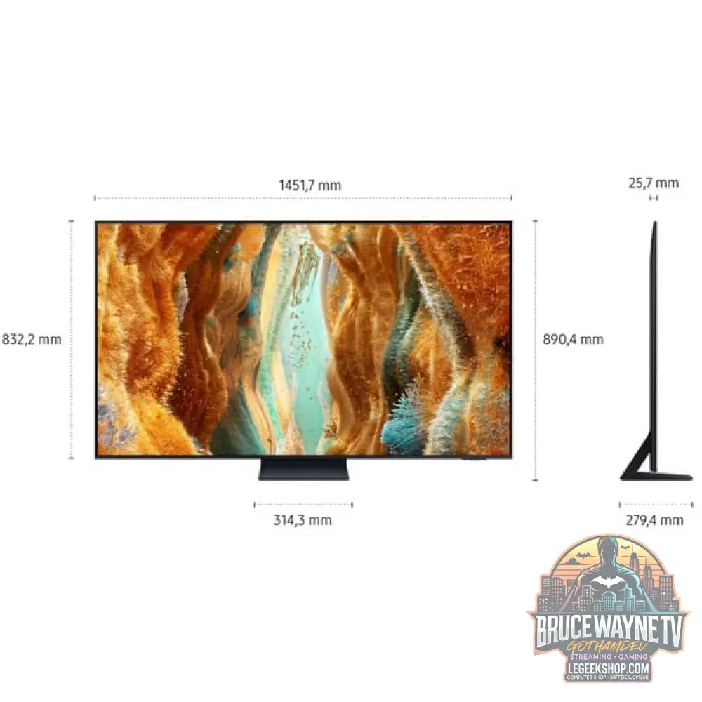 Samsung 65" Neo QLED QN72F (GQ65QN72FATXZG), QLED-Fernseher - Samsung - vue 3