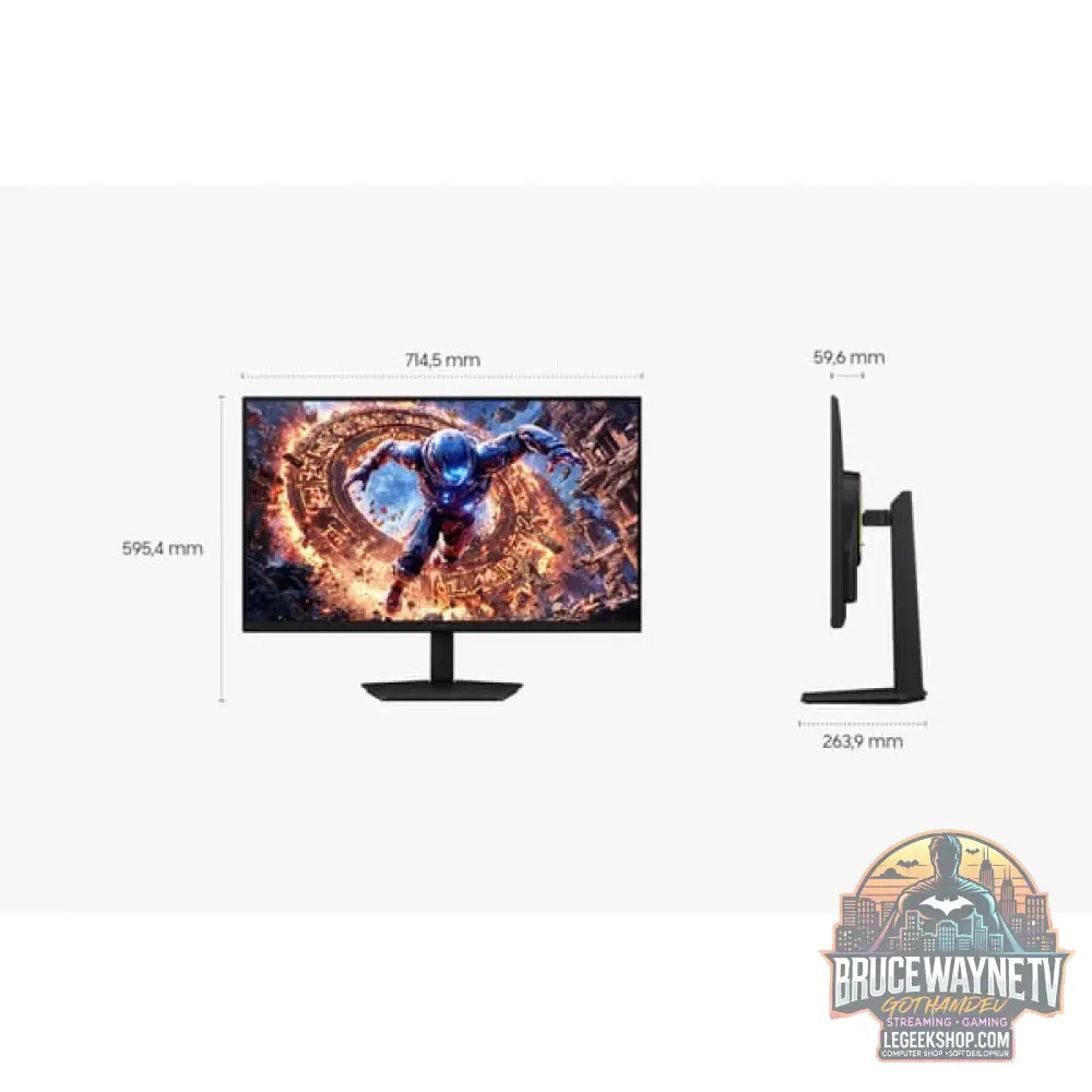 Samsung Odyssey S32HG806ES, Gaming-Monitor - vue 16