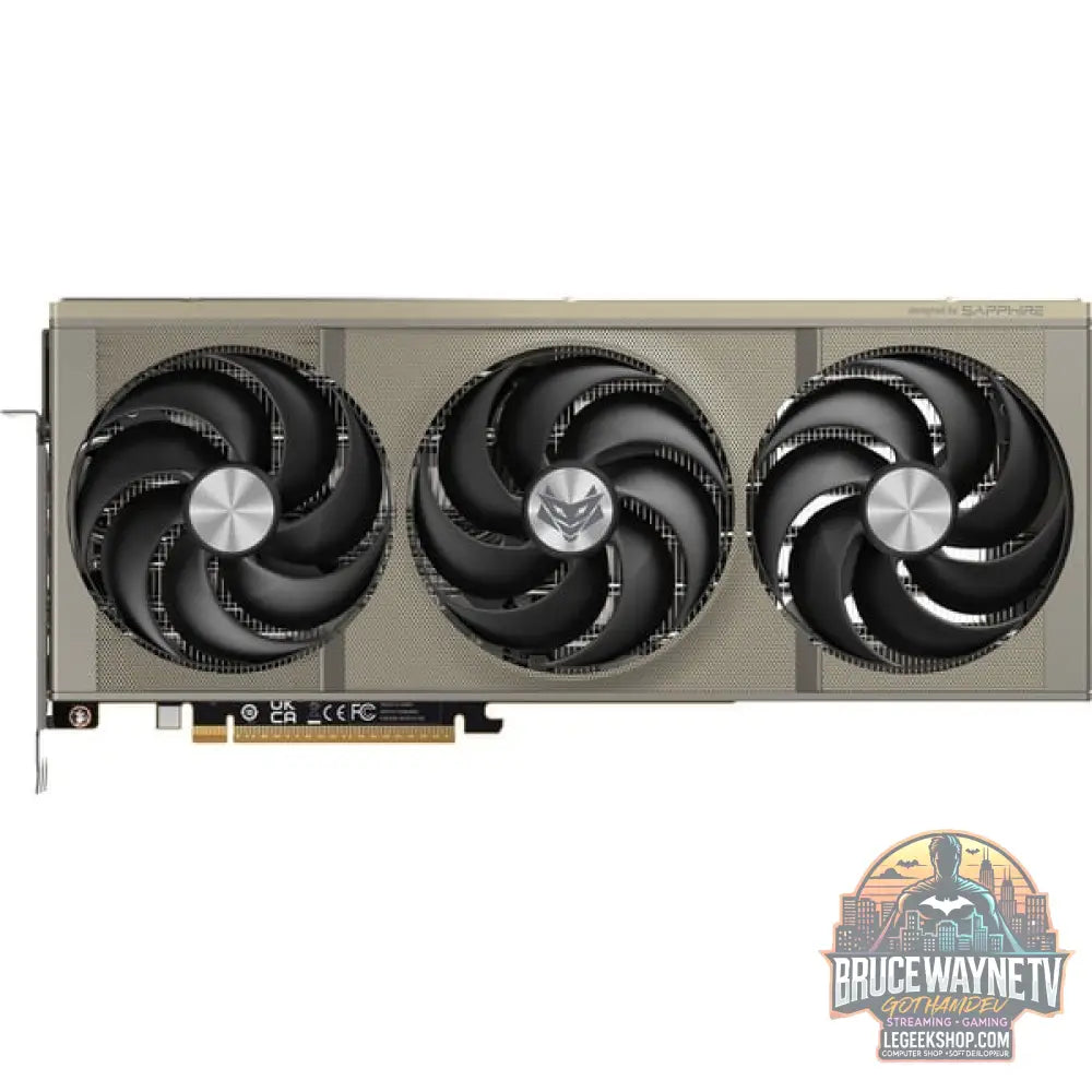 SAPPHIRE Radeon RX 9070 XT Nitro+ Gaming OC, carte graphique gris, RDNA4, GDDR6, 2x DisplayPort, 2x HDMI 2.1 - SAPPHIRE - vue 2