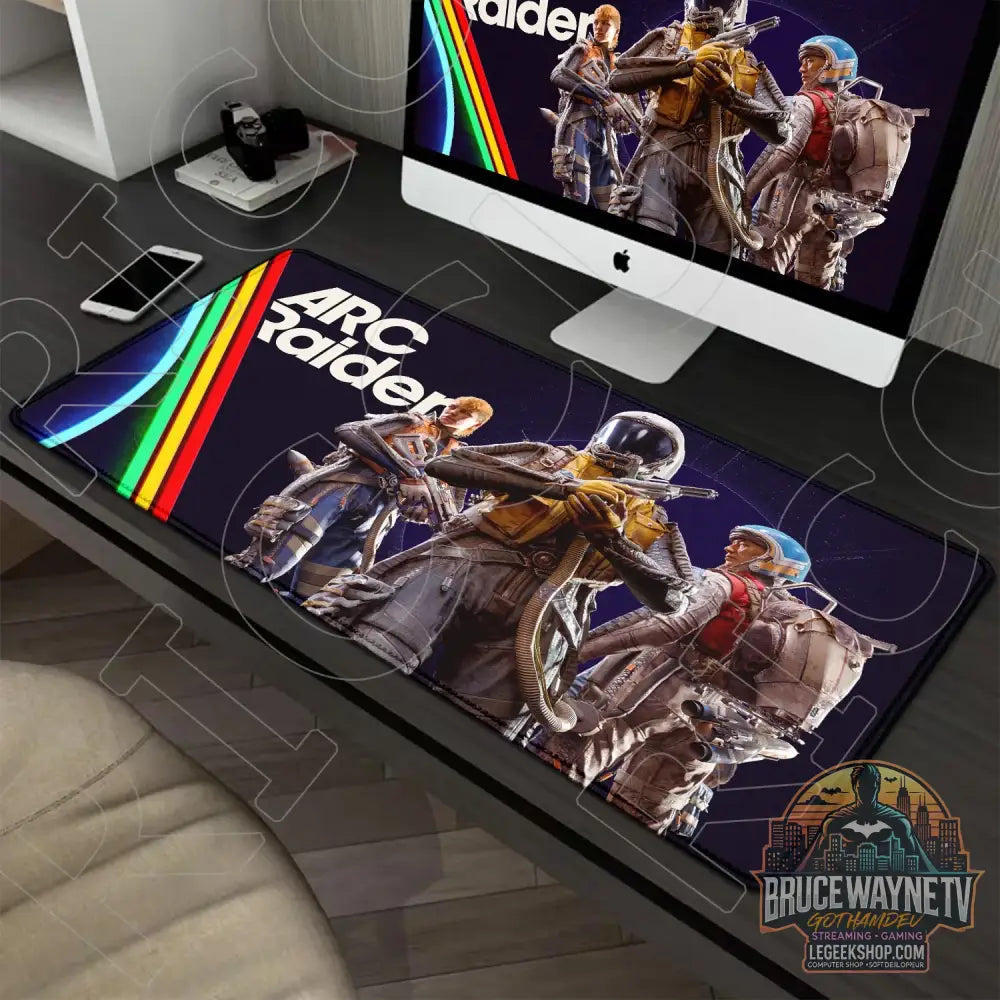 Tapis de Souris Arc Raiders XXL 900x400mm Gaming Antidérapant - R-12 / 700x300x3mm - Tapis de Souris