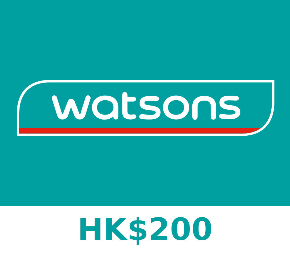 Watsons HK$200 Gift Card HK