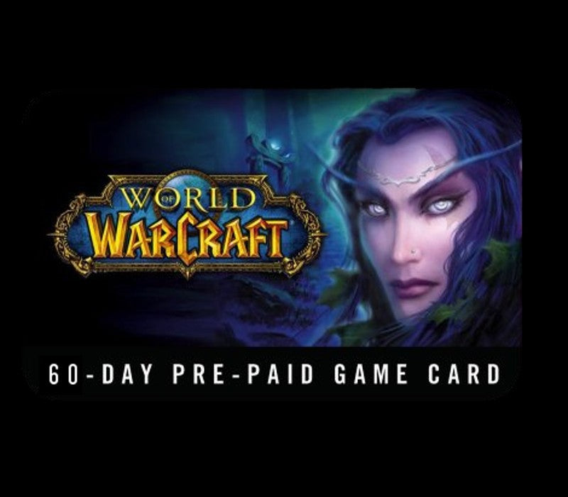 World of Warcraft 60 DAYS Pre-Paid Time Card CH