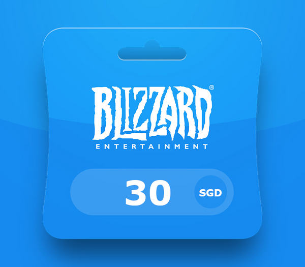 Blizzard S$30 Battle.net Gift Card SG