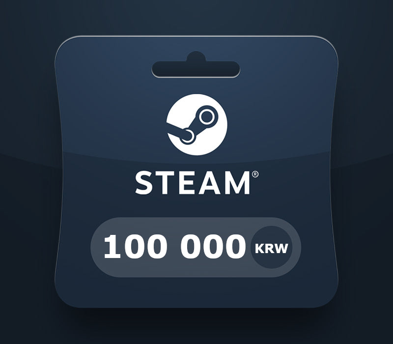 Steam Wallet Card 100000 KRW KR Activation Code